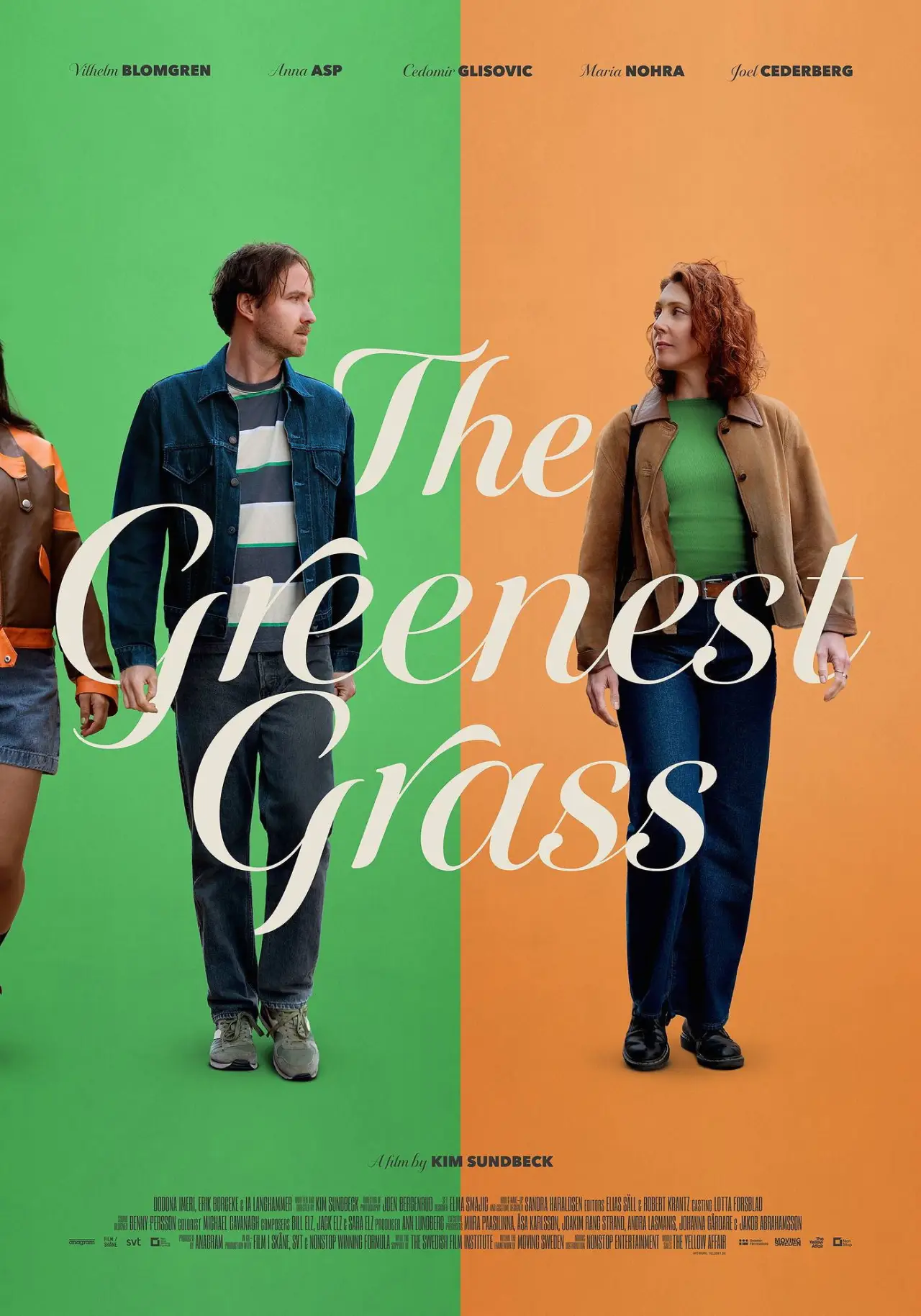 Plakat filmowy "Det grönaste gräset"