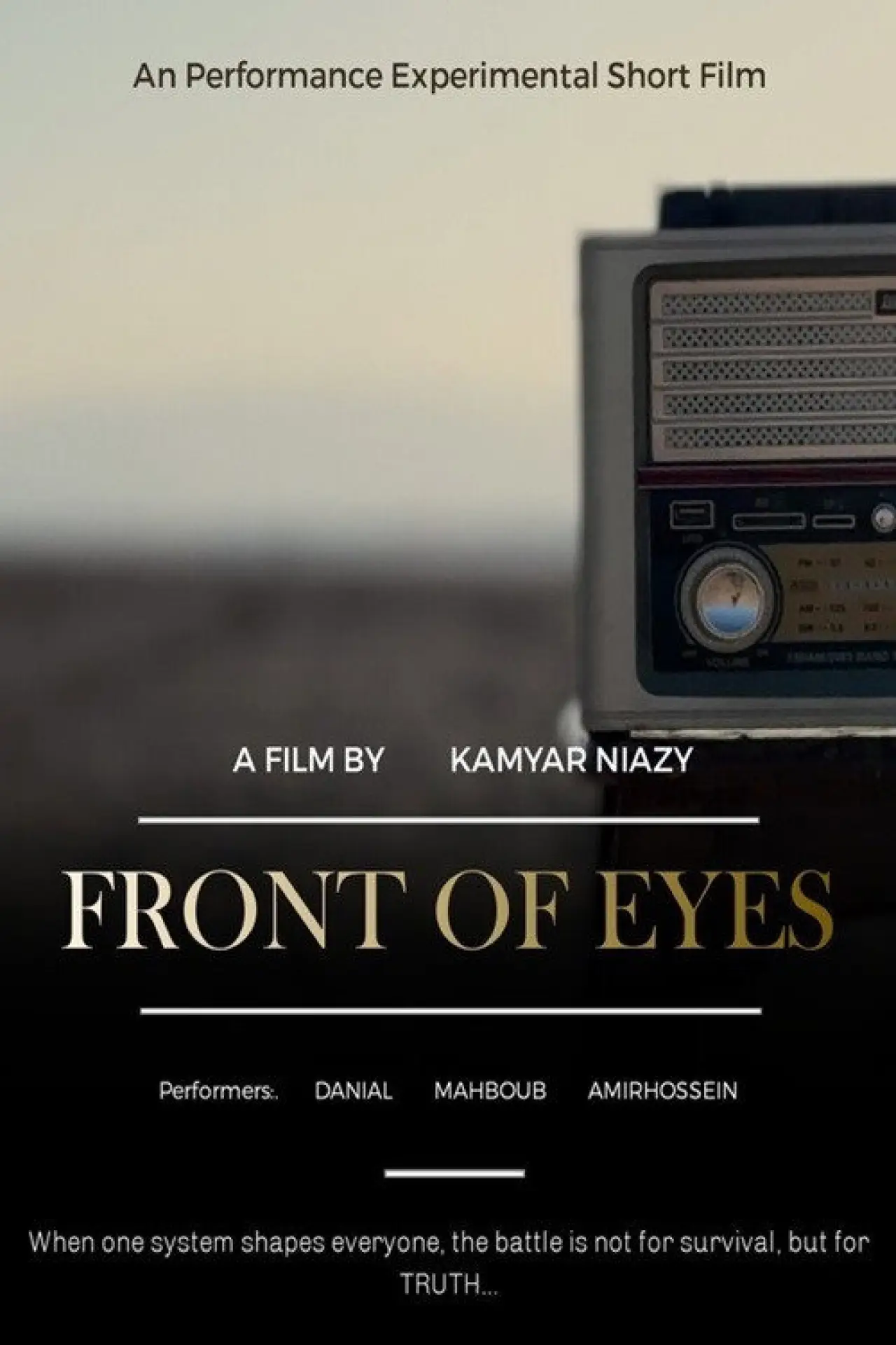 Plakat filmowy "Front Of Eyes"