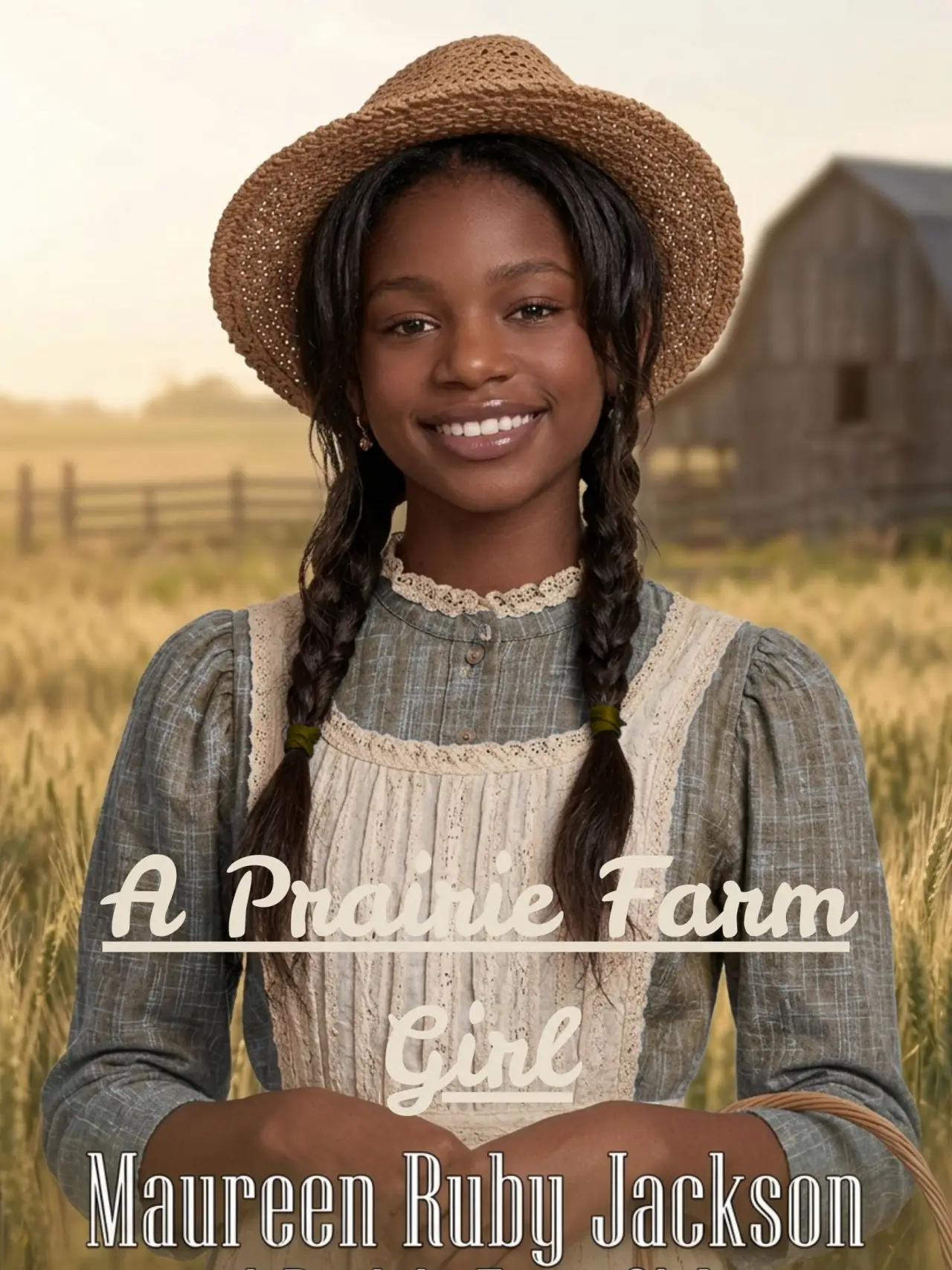 Plakat filmowy "A Prairie Farm Girl"