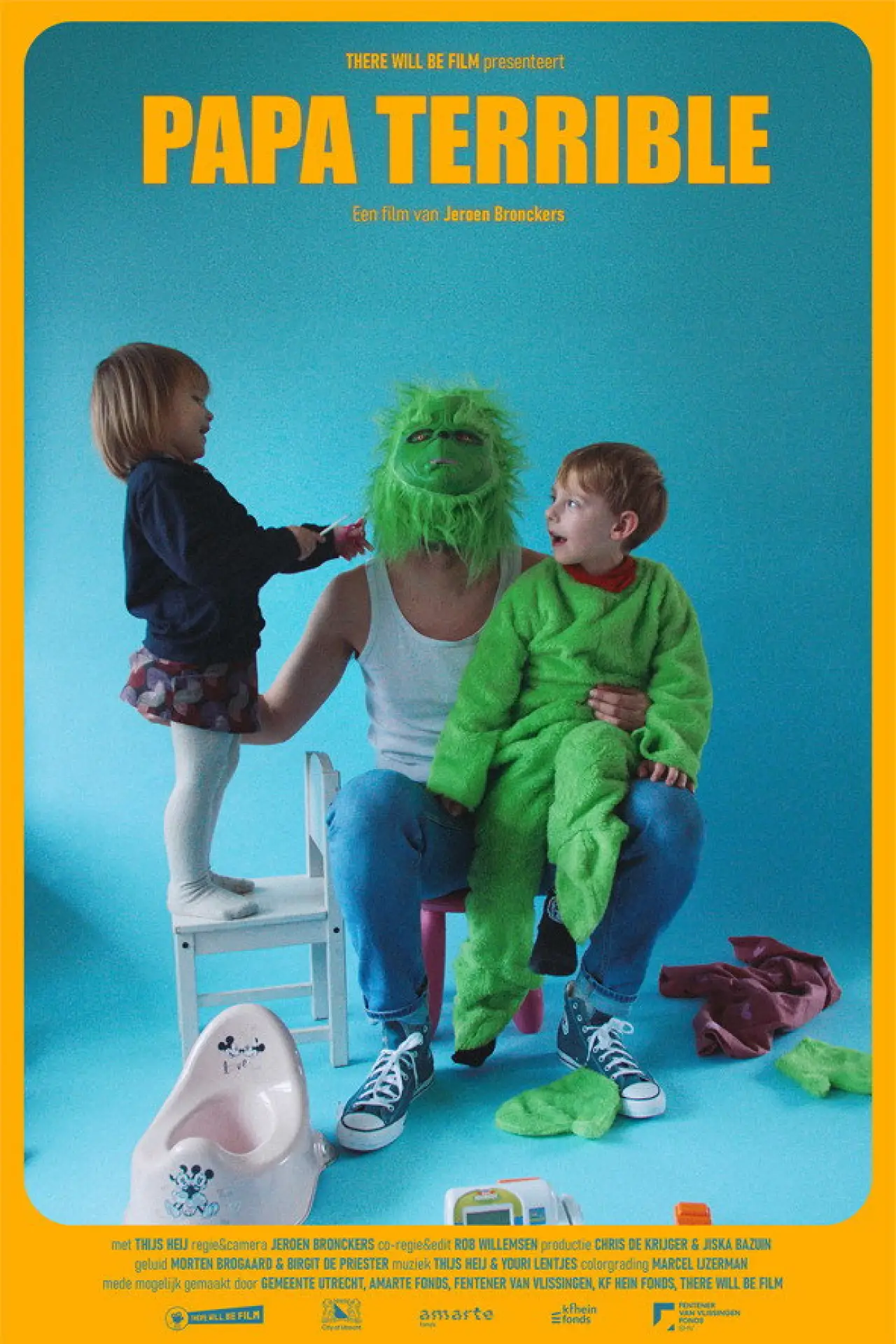 Plakat filmowy "Papa Terrible"