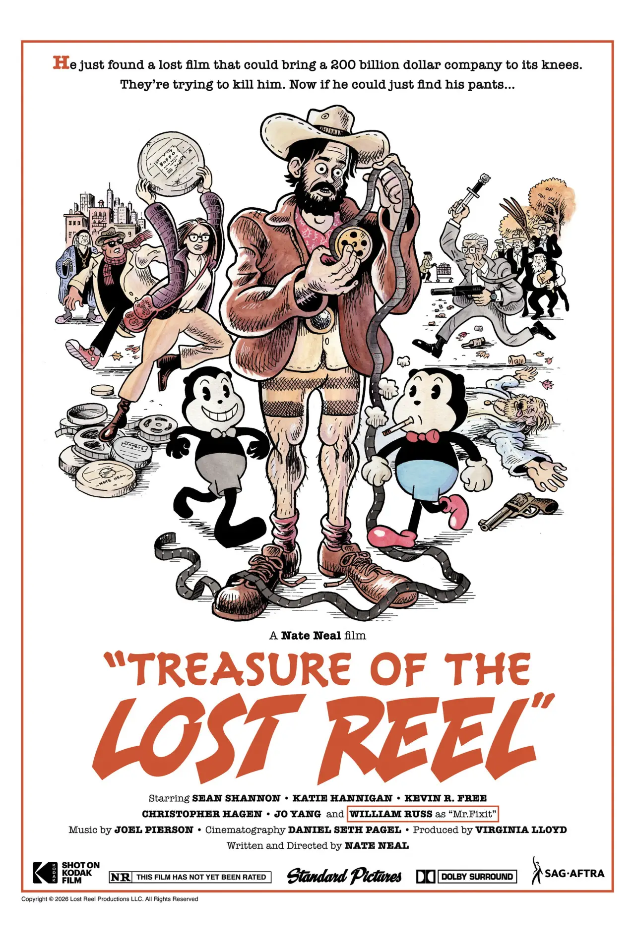 Plakat filmowy "Treasure of the Lost Reel"