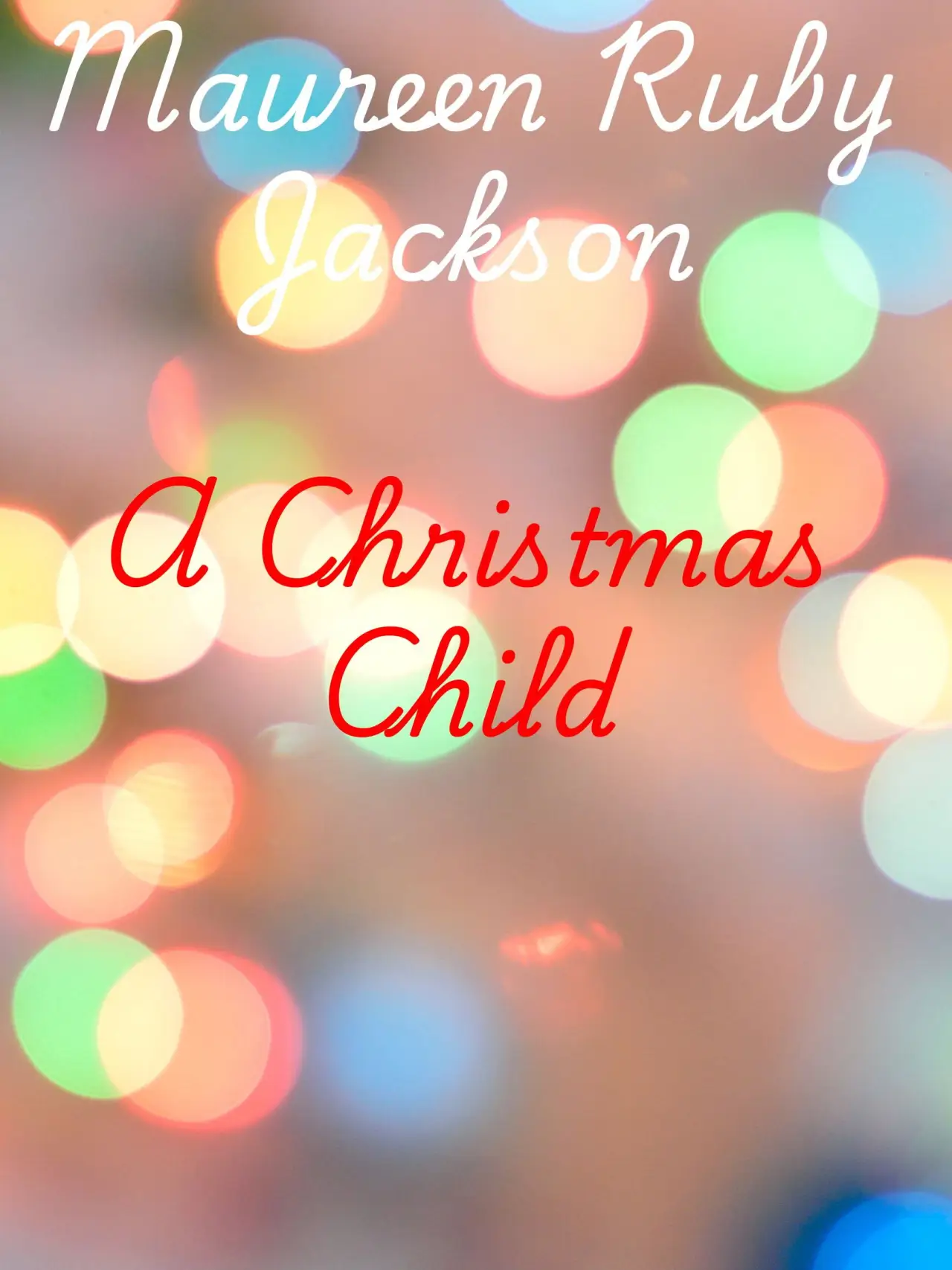 Plakat filmowy "A Christmas Child"