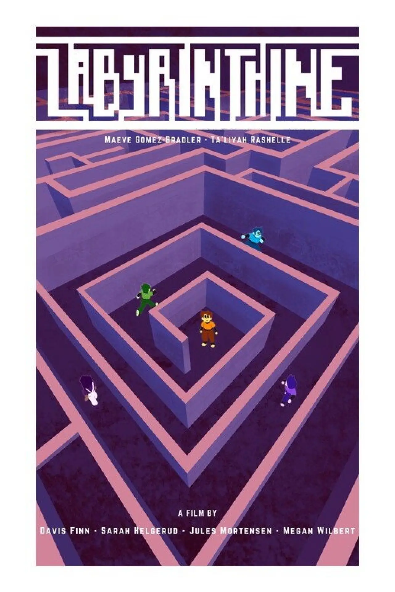 Plakat filmowy "Labyrinthine"