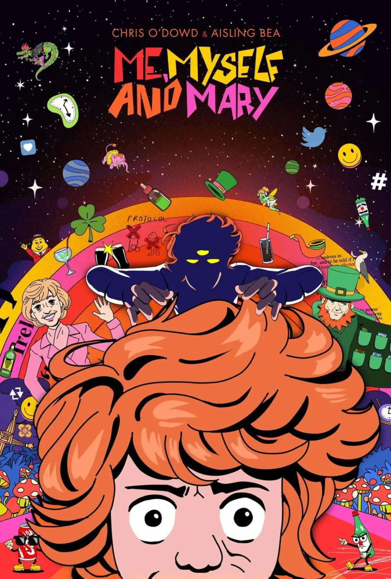 Plakat filmowy "Me, Myself, and Mary"