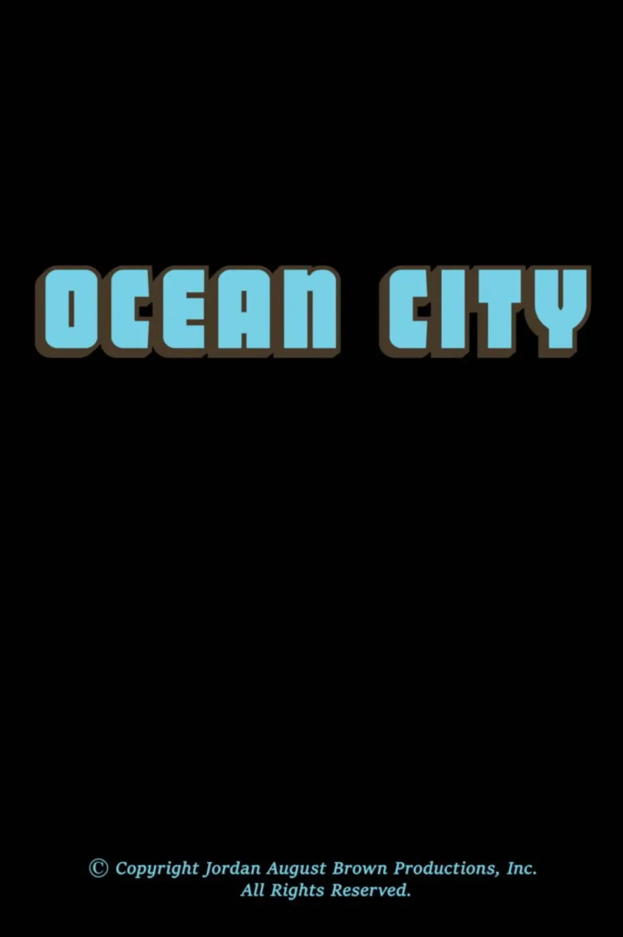 Plakat filmowy "Ocean City"