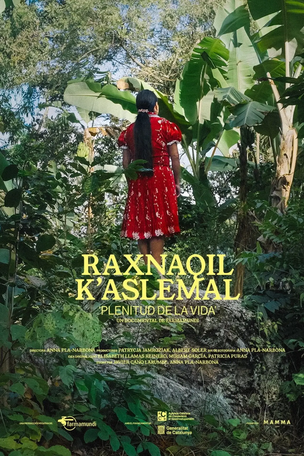 Plakat filmowy "Raxnaquil K’Aslemal: Plenitud de la vida"