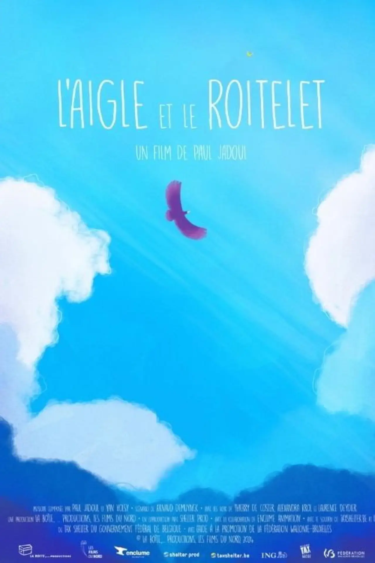 Plakat filmowy "The Eagle and the Kinglet"