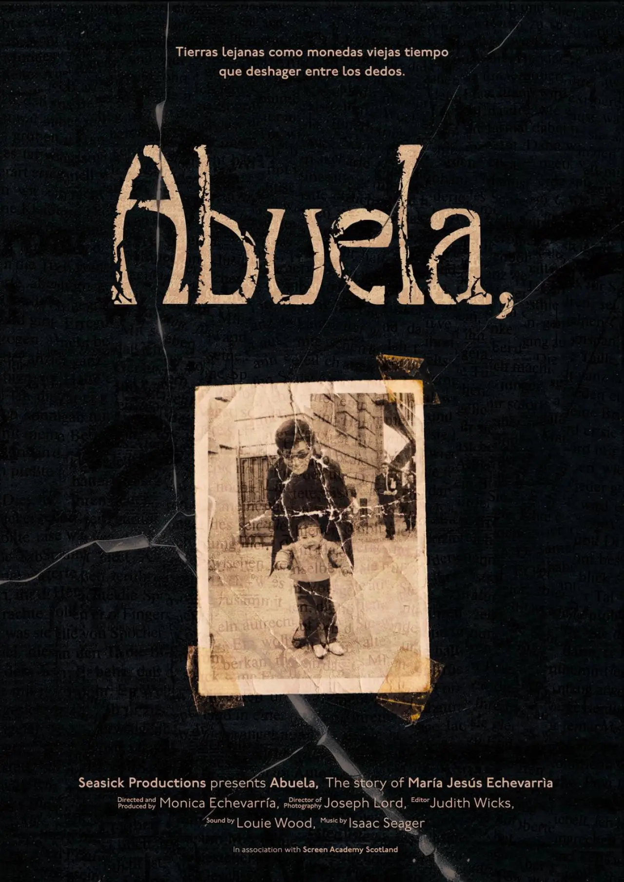 Plakat filmowy "Abuela,"