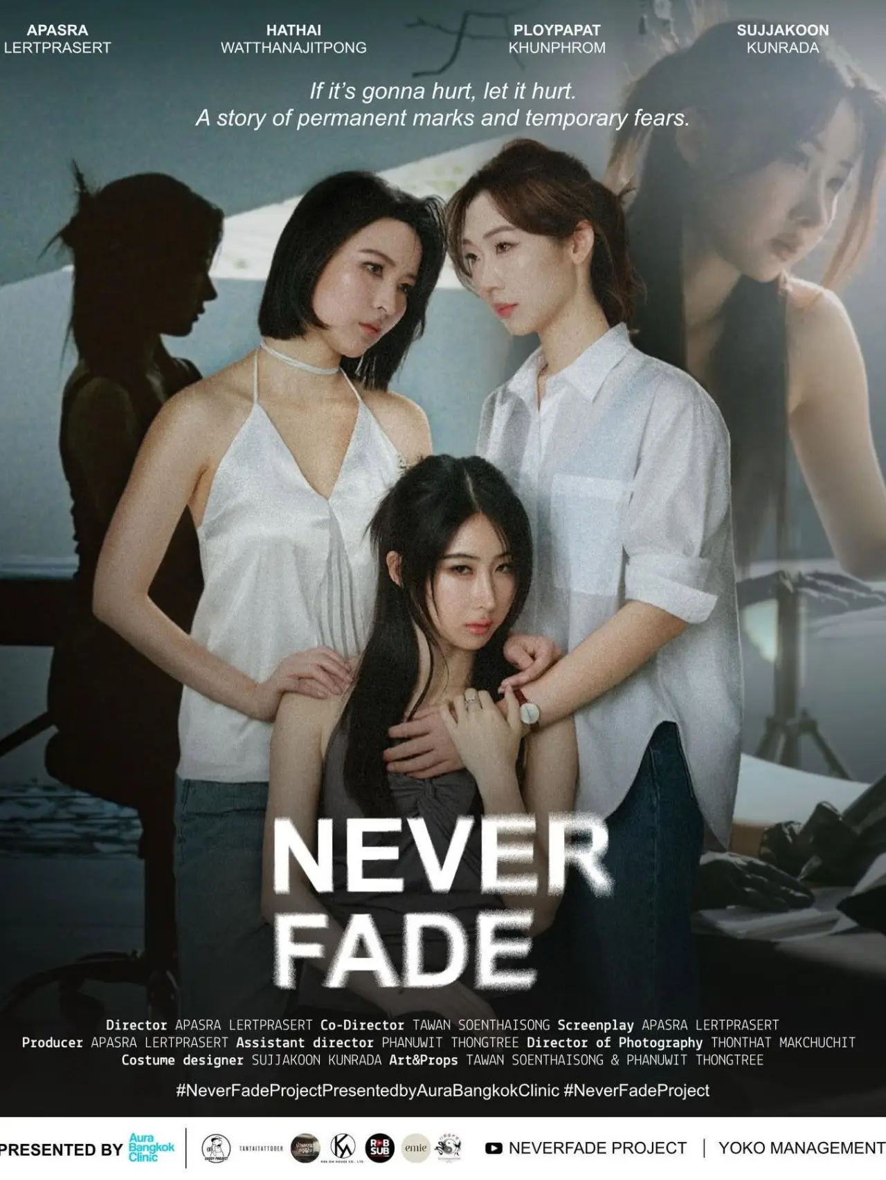 Plakat filmowy "Never Fade"