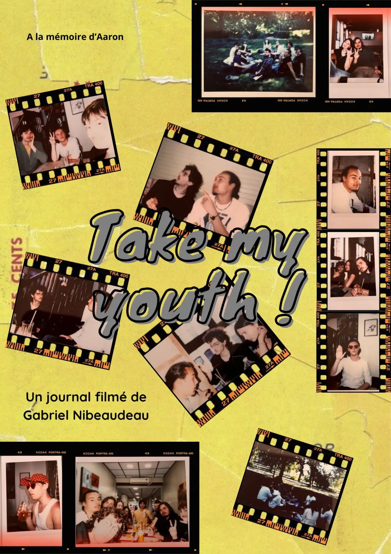 Plakat filmowy "Take my youth"