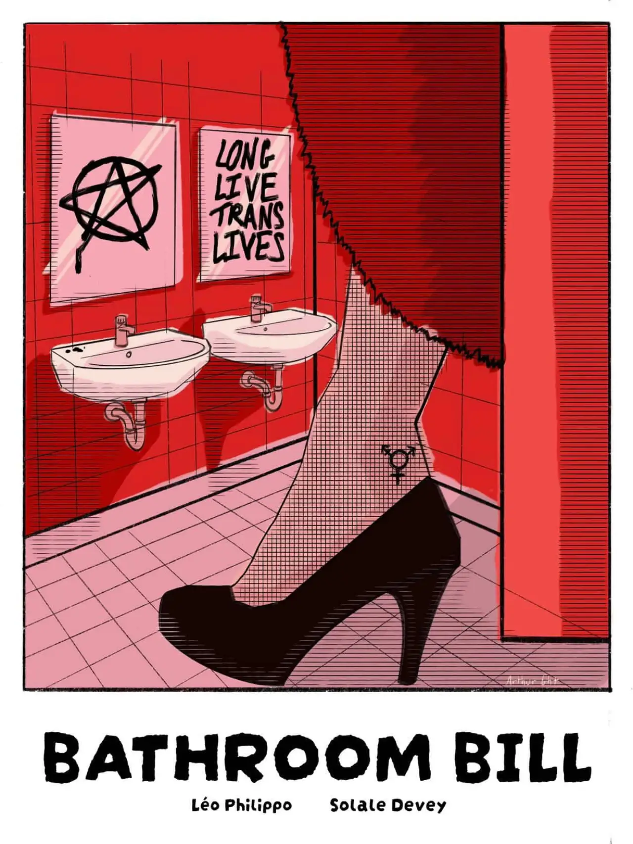 Plakat filmowy "Bathroom Bill"