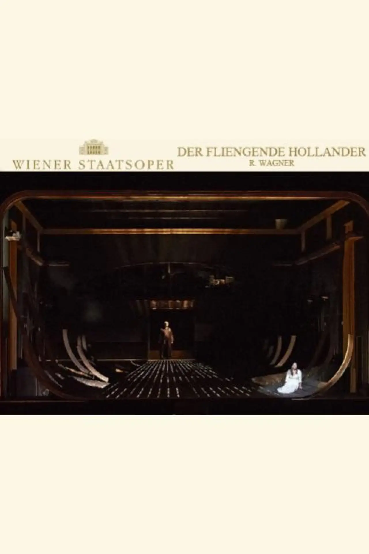 Plakat filmowy "Der fliegende Holländer - Wiener Staatsoper"