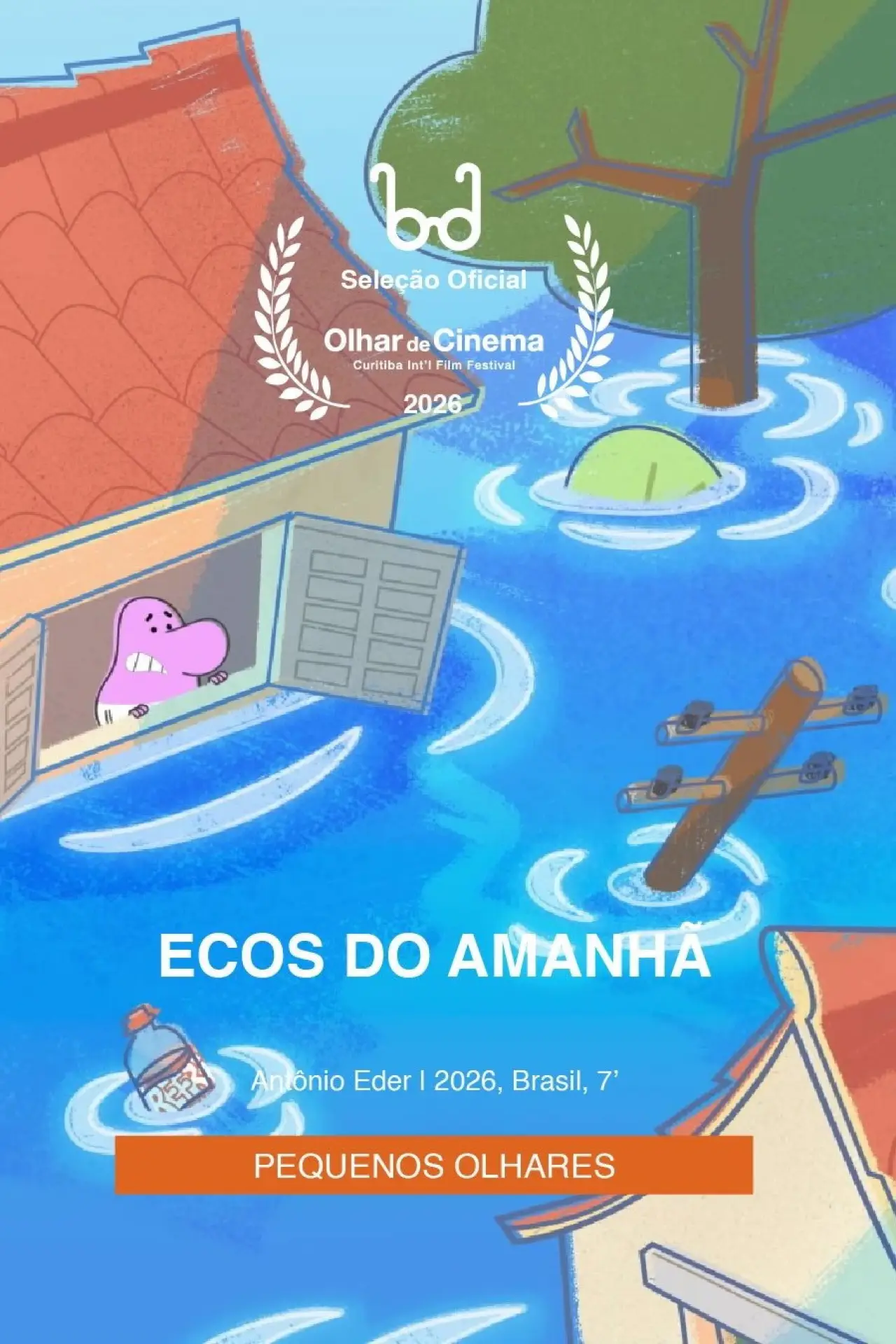 Plakat filmowy "Ecos do amanhã"