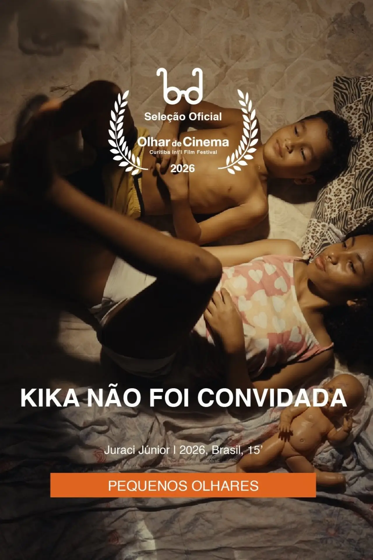 Plakat filmowy "Kika Não Foi Convidada"