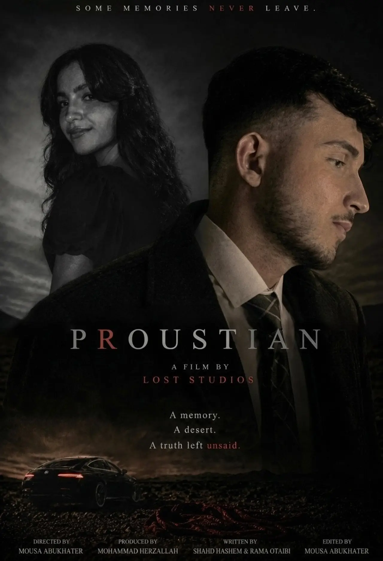 Plakat filmowy "Proustian"