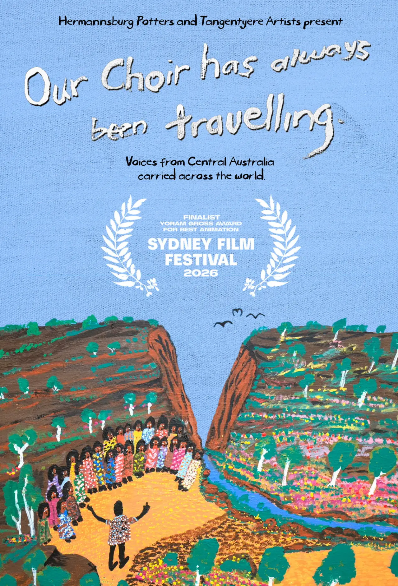Plakat filmowy "Our Choir Has Always Been Travelling"