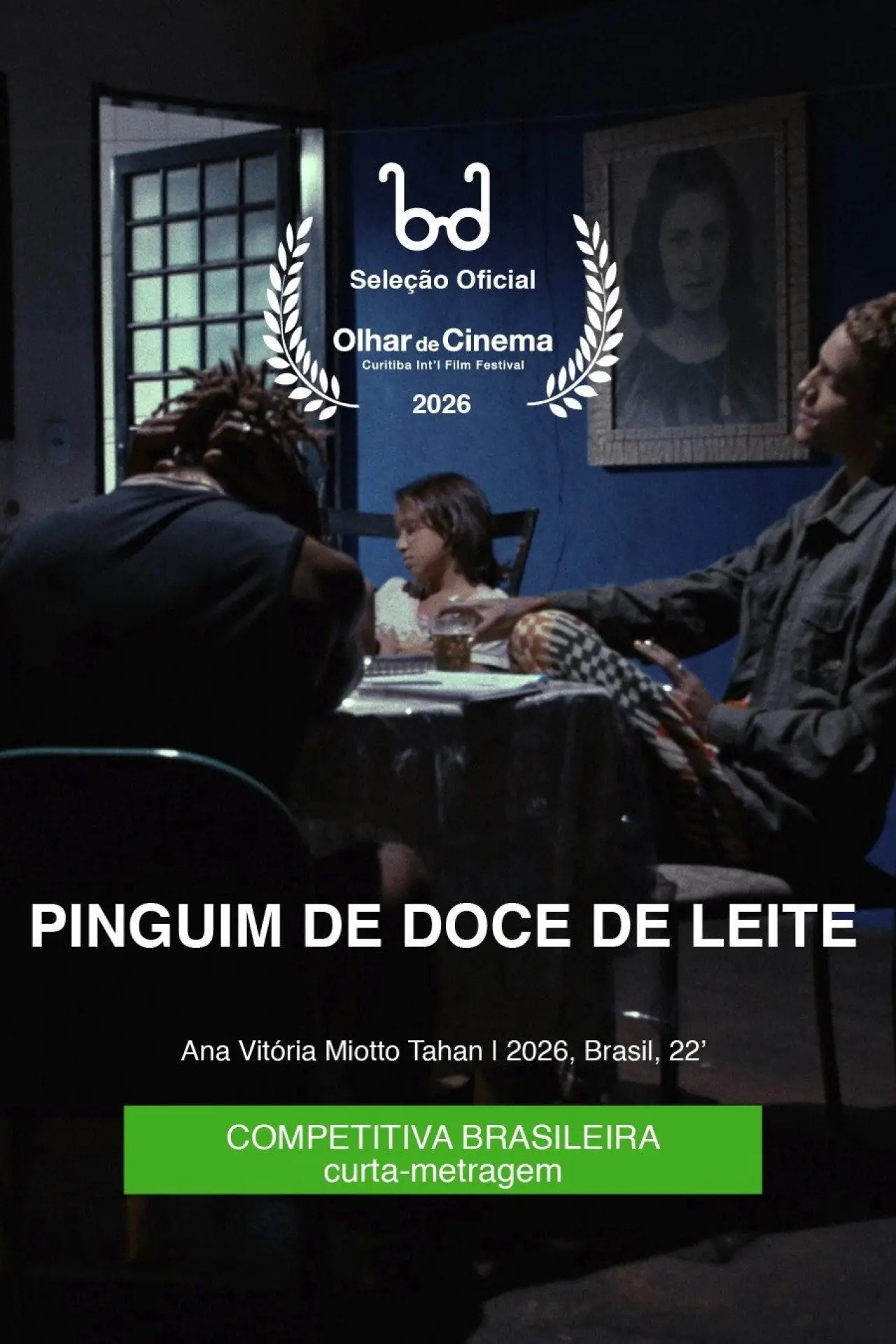 Plakat filmowy "Pinguim de Doce de Leite"