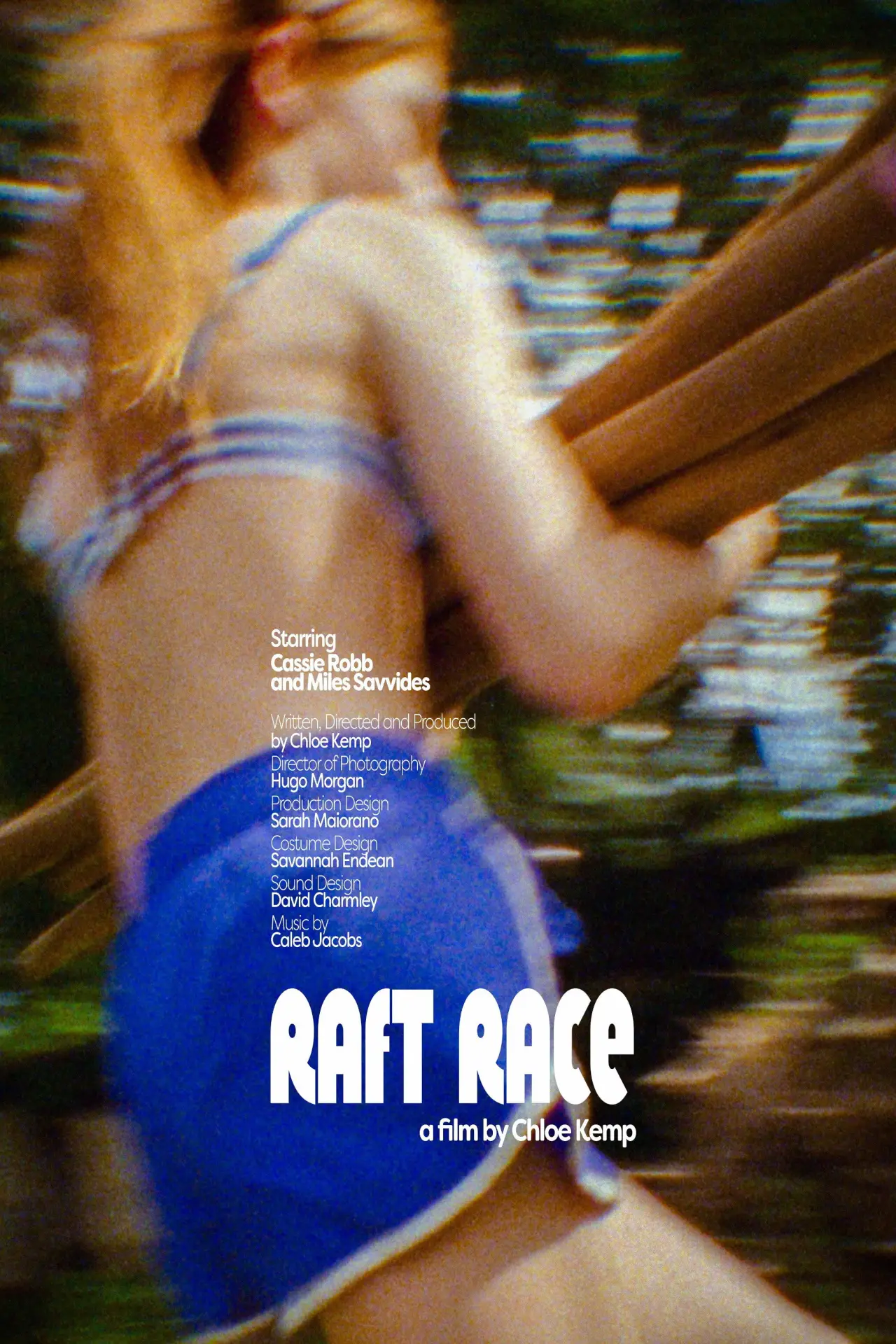 Plakat filmowy "Raft Race"