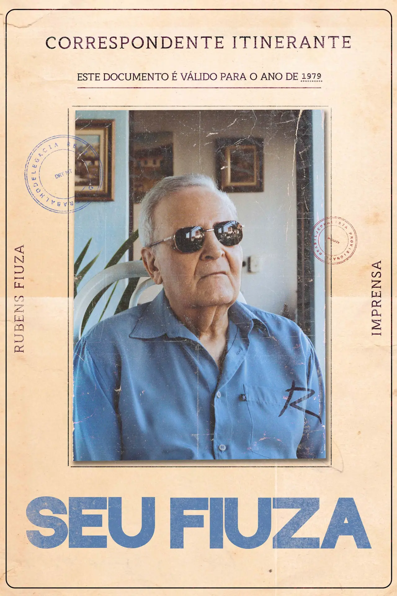 Plakat filmowy "Seu Fiuza"