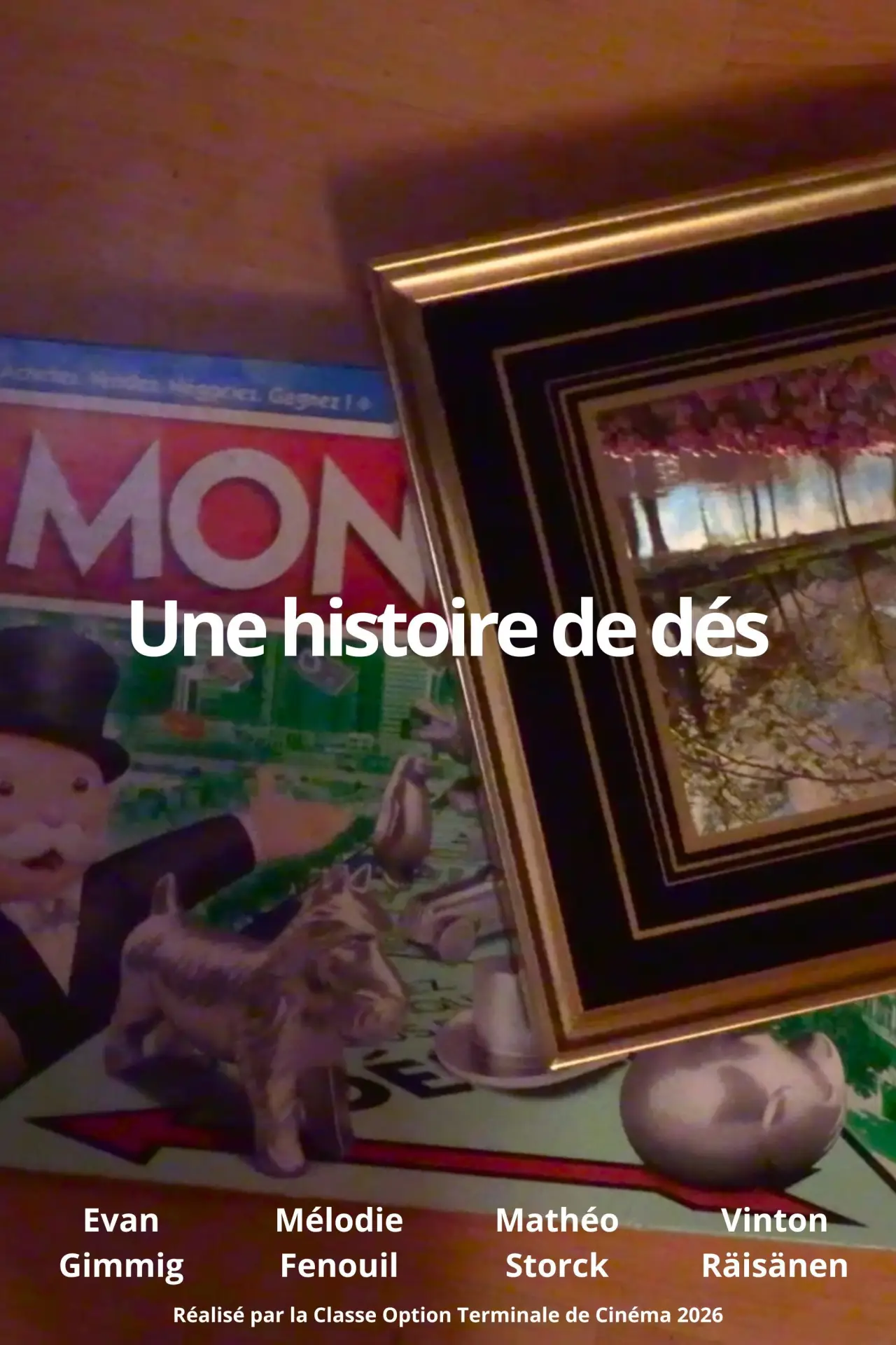 Plakat filmowy "Une histoire dés"