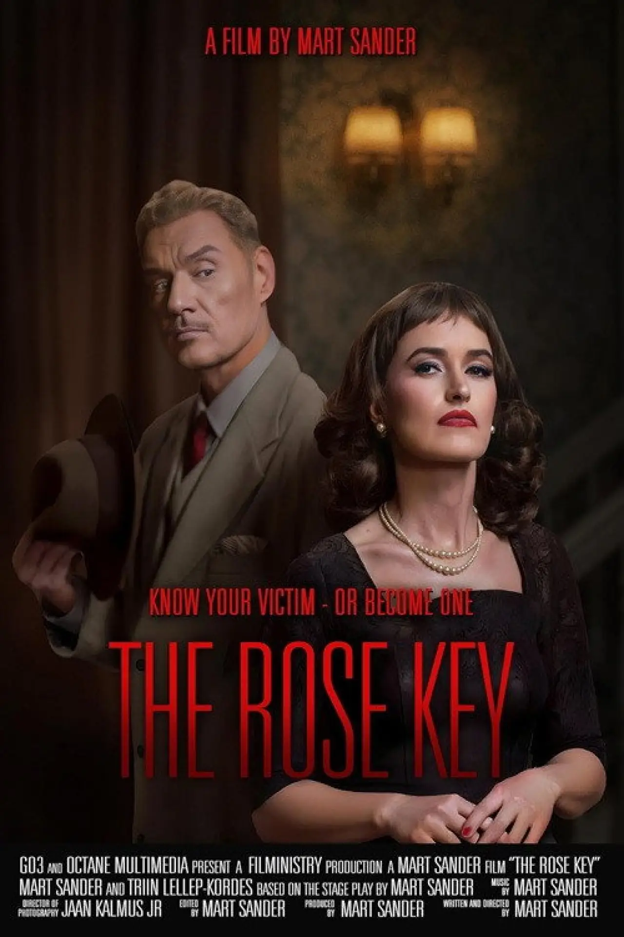 Plakat filmowy "Roosivõti"