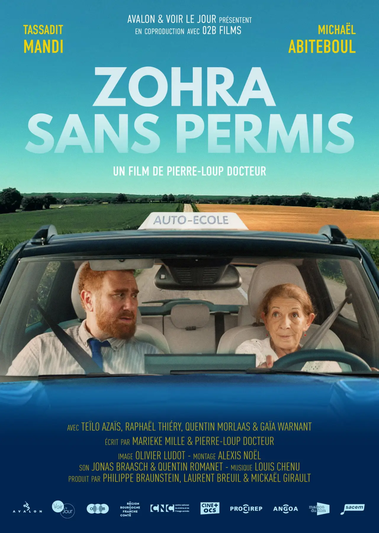 Plakat filmowy "Zohra sans permis"