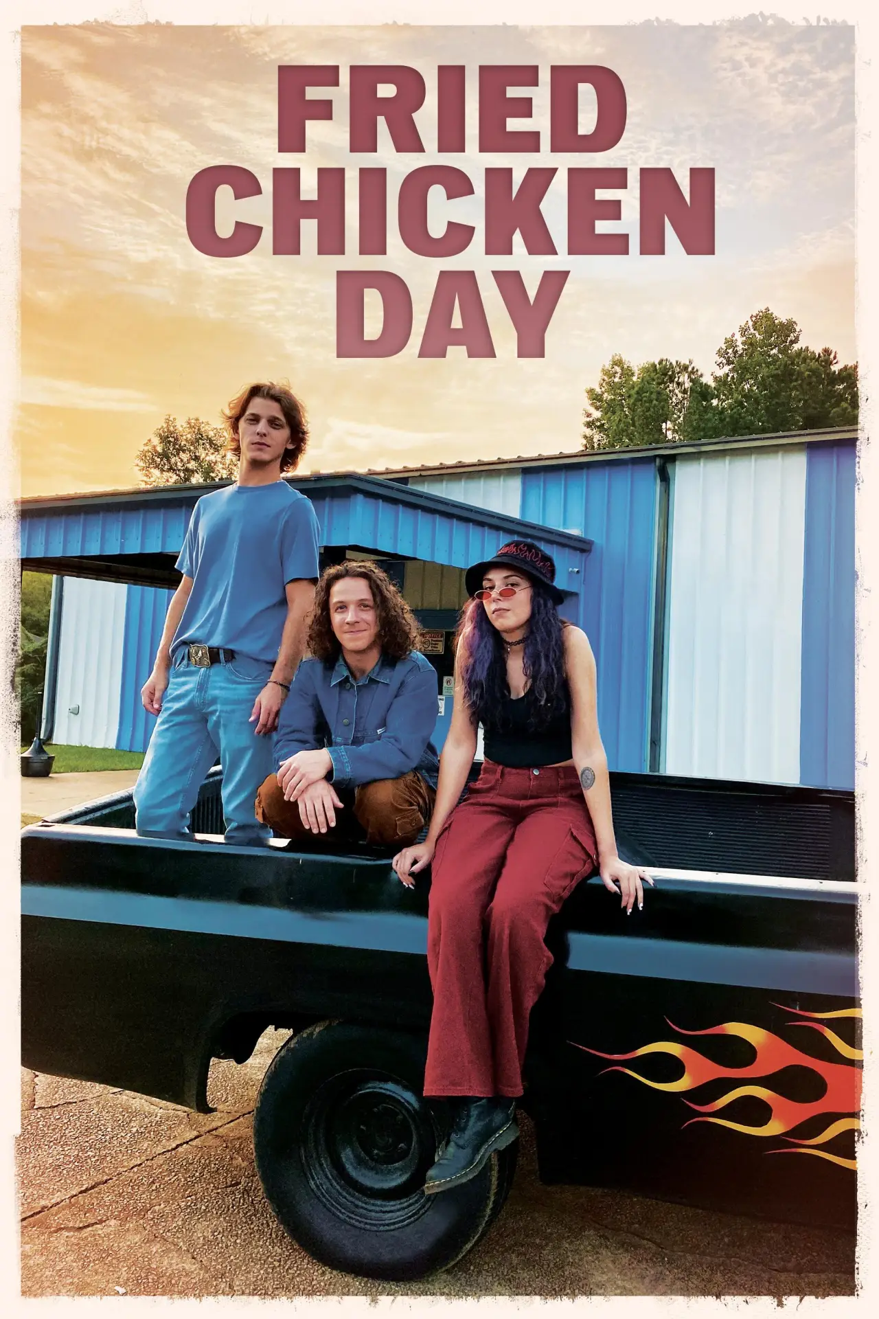 Plakat filmowy "Fried Chicken Day"