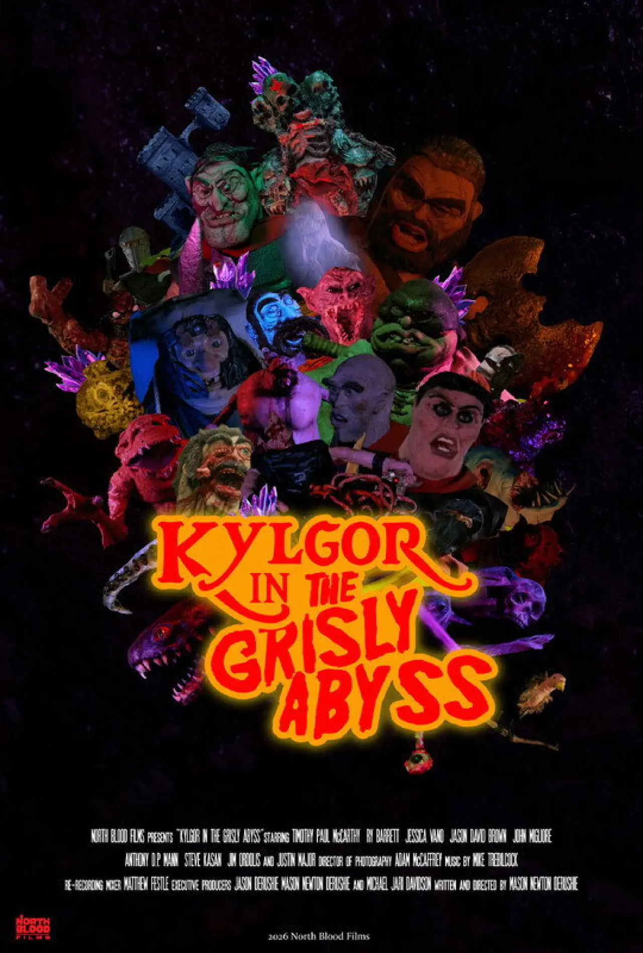 Plakat filmowy "Kylgor in the Grisly Abyss"