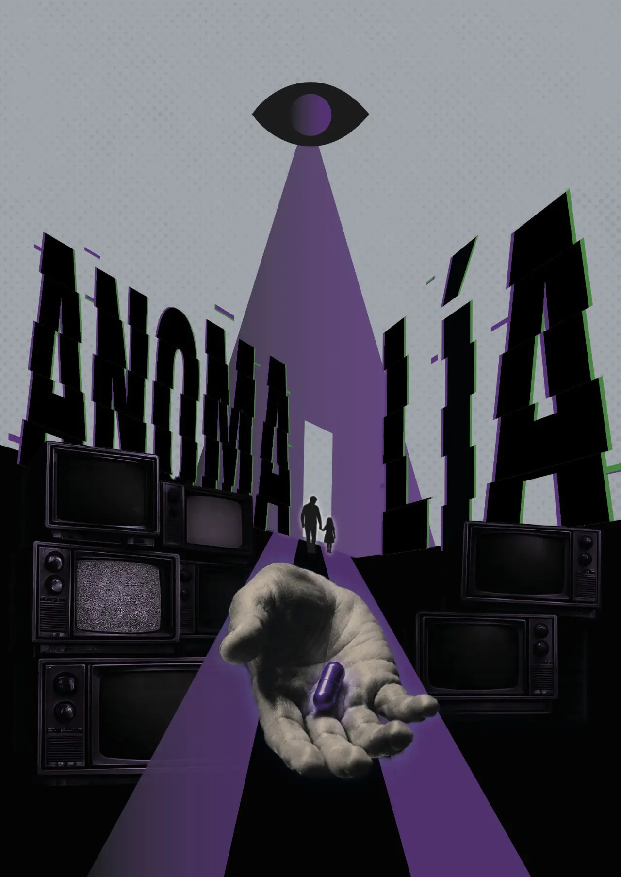 Plakat filmowy "Anomalía"