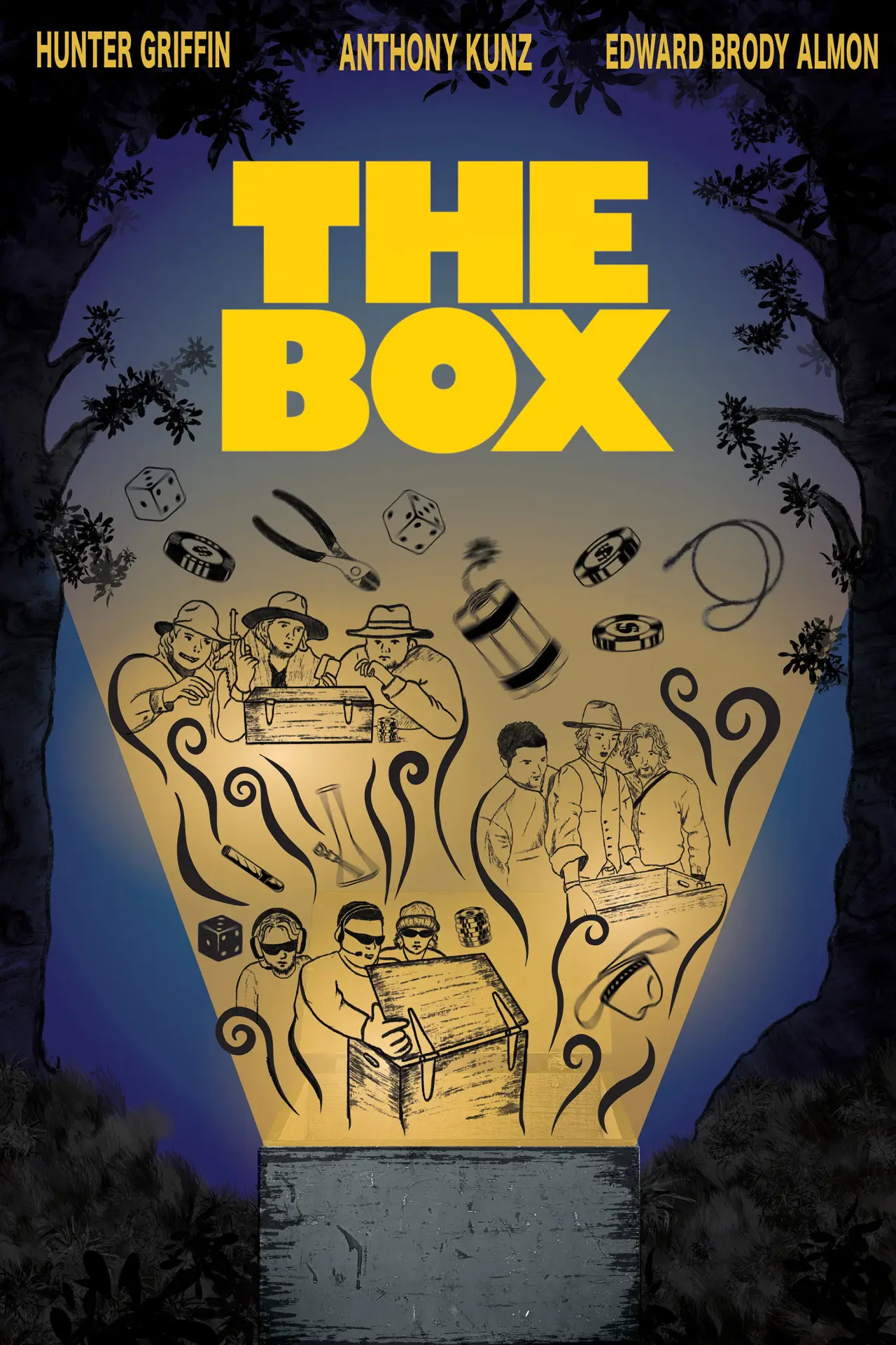 Plakat filmowy "The Box"