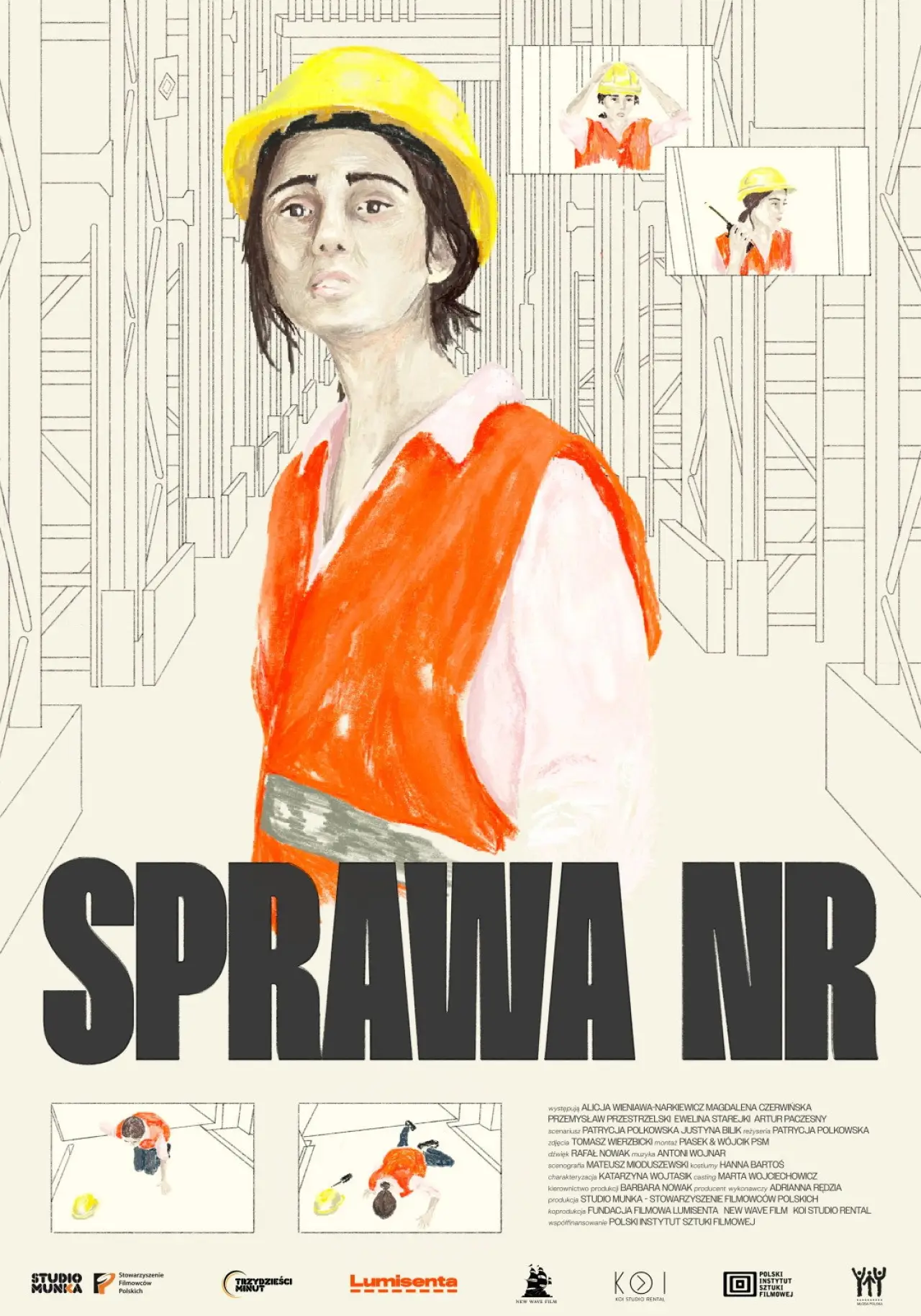 Plakat filmowy "Sprawa nr"