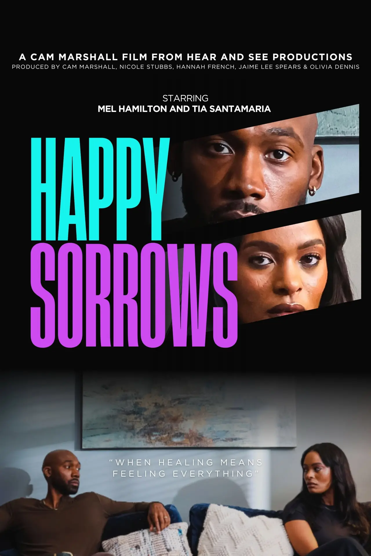 Plakat filmowy "Happy Sorrows"
