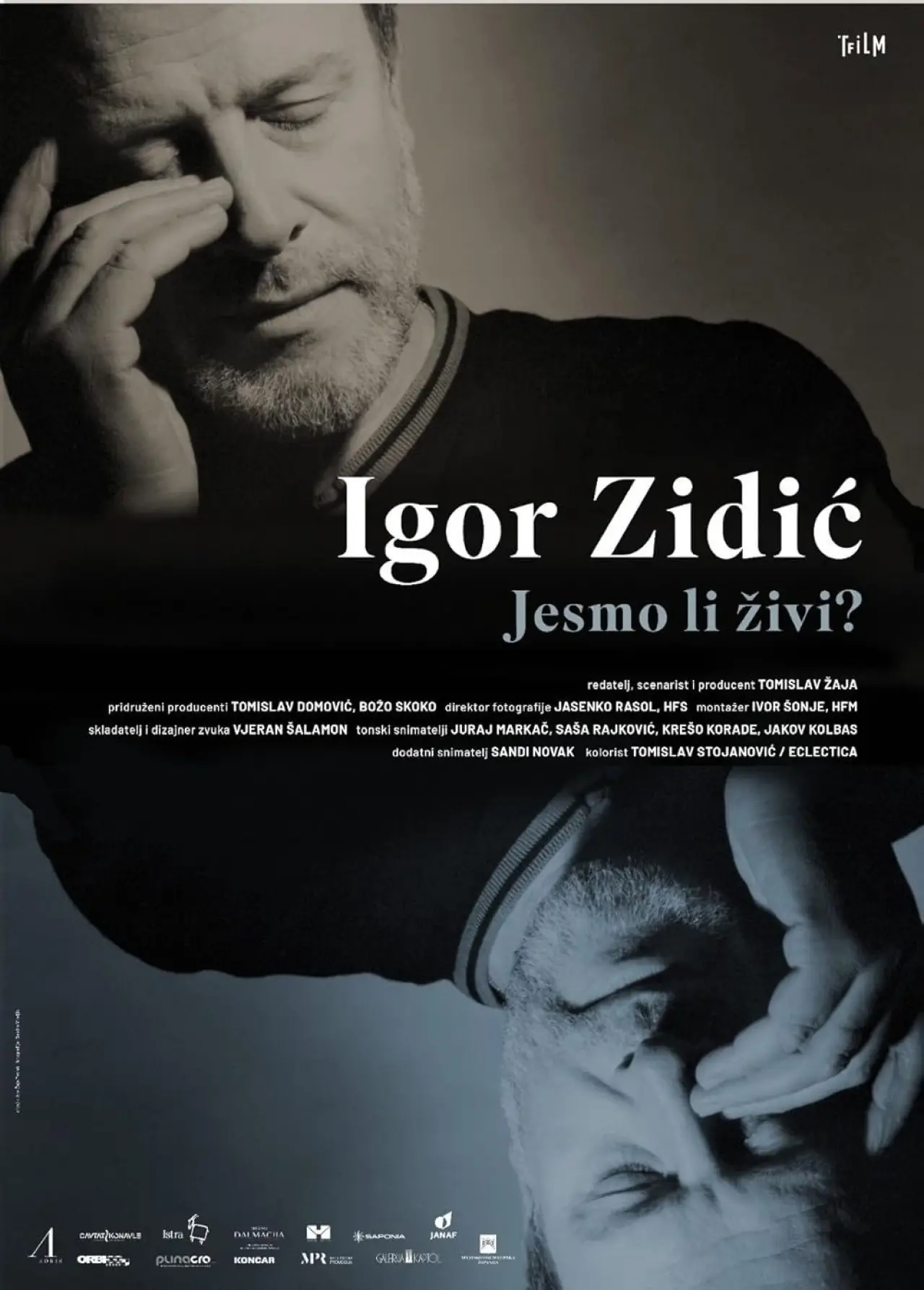 Plakat filmowy "Igor Zidić: Jesmo li živi?"