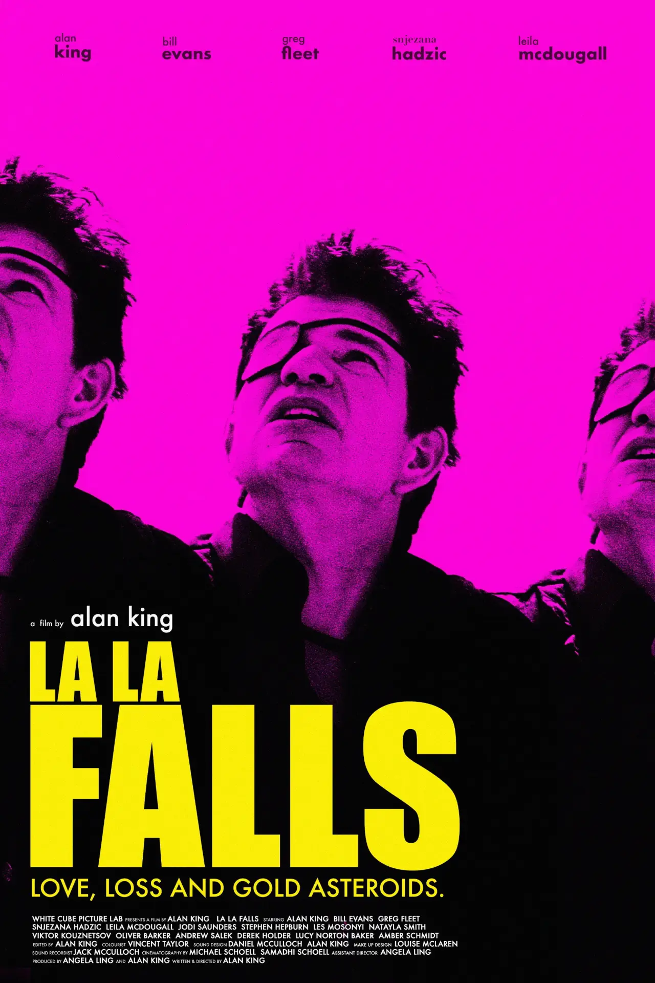 Plakat filmowy "La La Falls"
