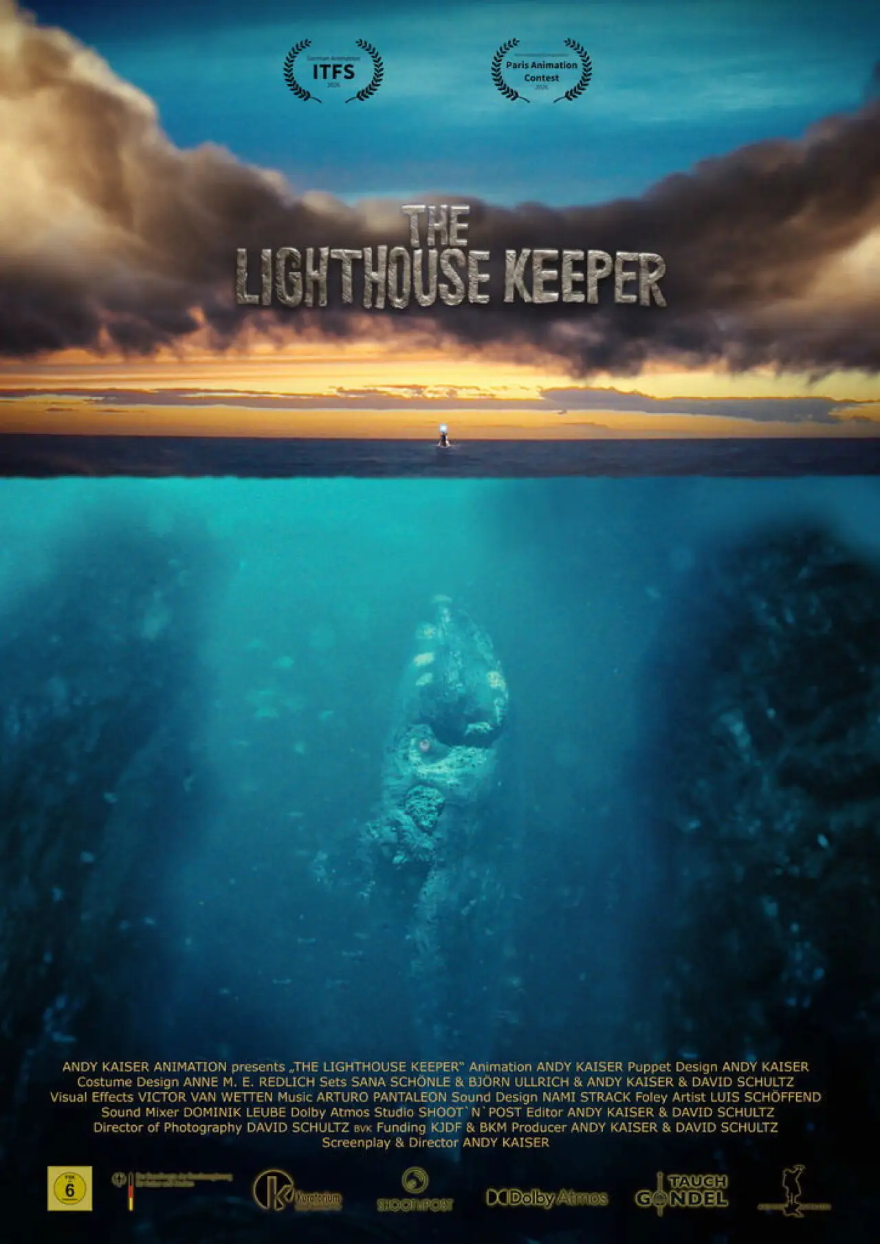 Plakat filmowy "Der Leuchtturmwärter"