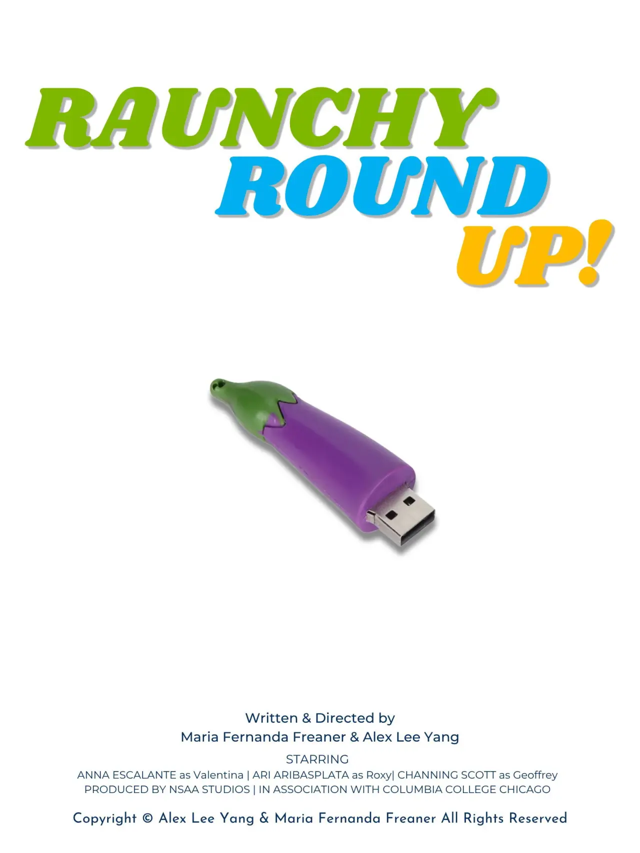 Plakat filmowy "Raunchy Round Up"