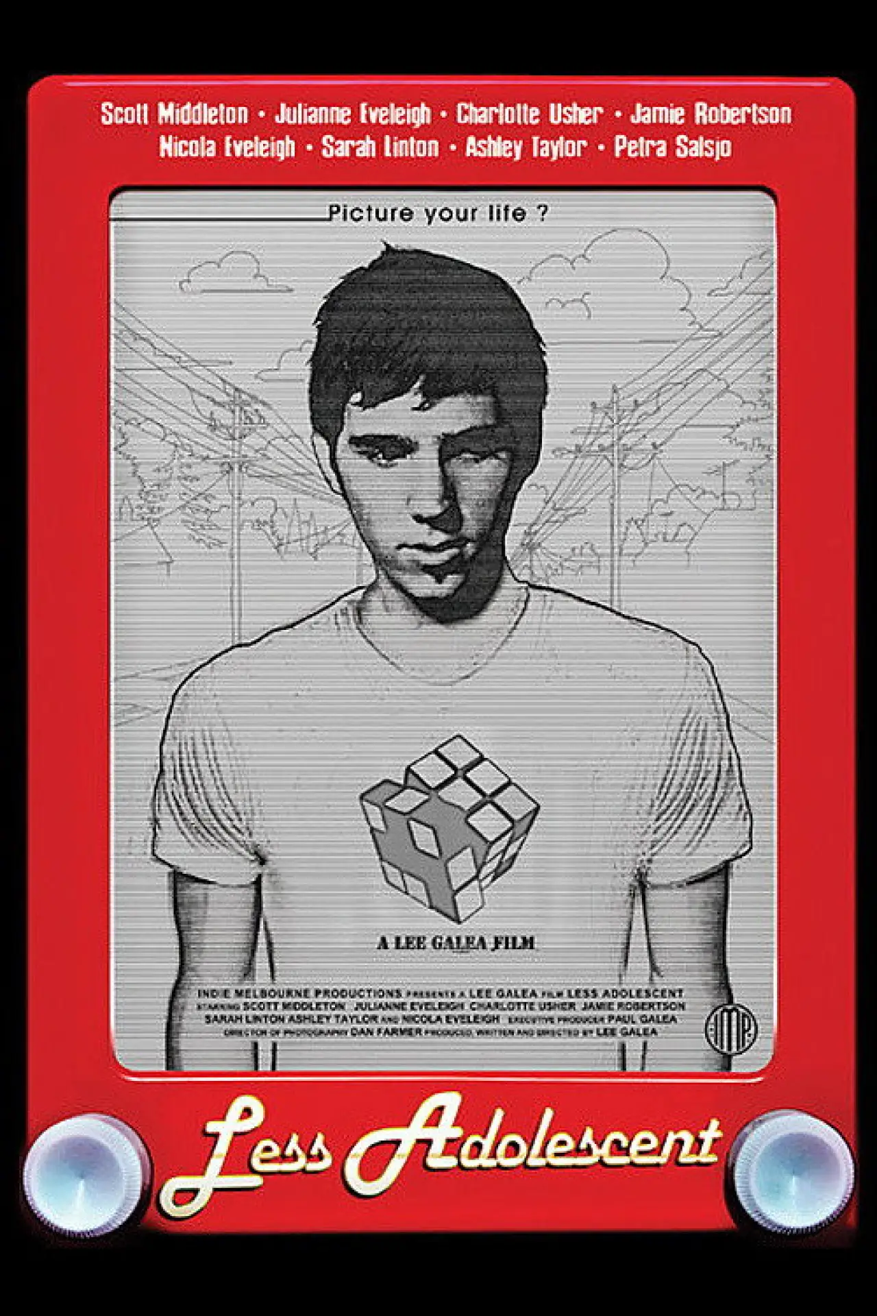Plakat filmowy "Less Adolescent"