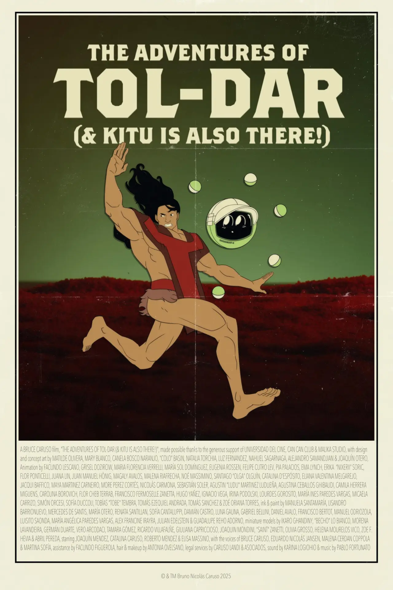 Plakat filmowy "LAS AVENTURAS DE TOL-DAR (¡Y KITU TAMBIÉN!)"