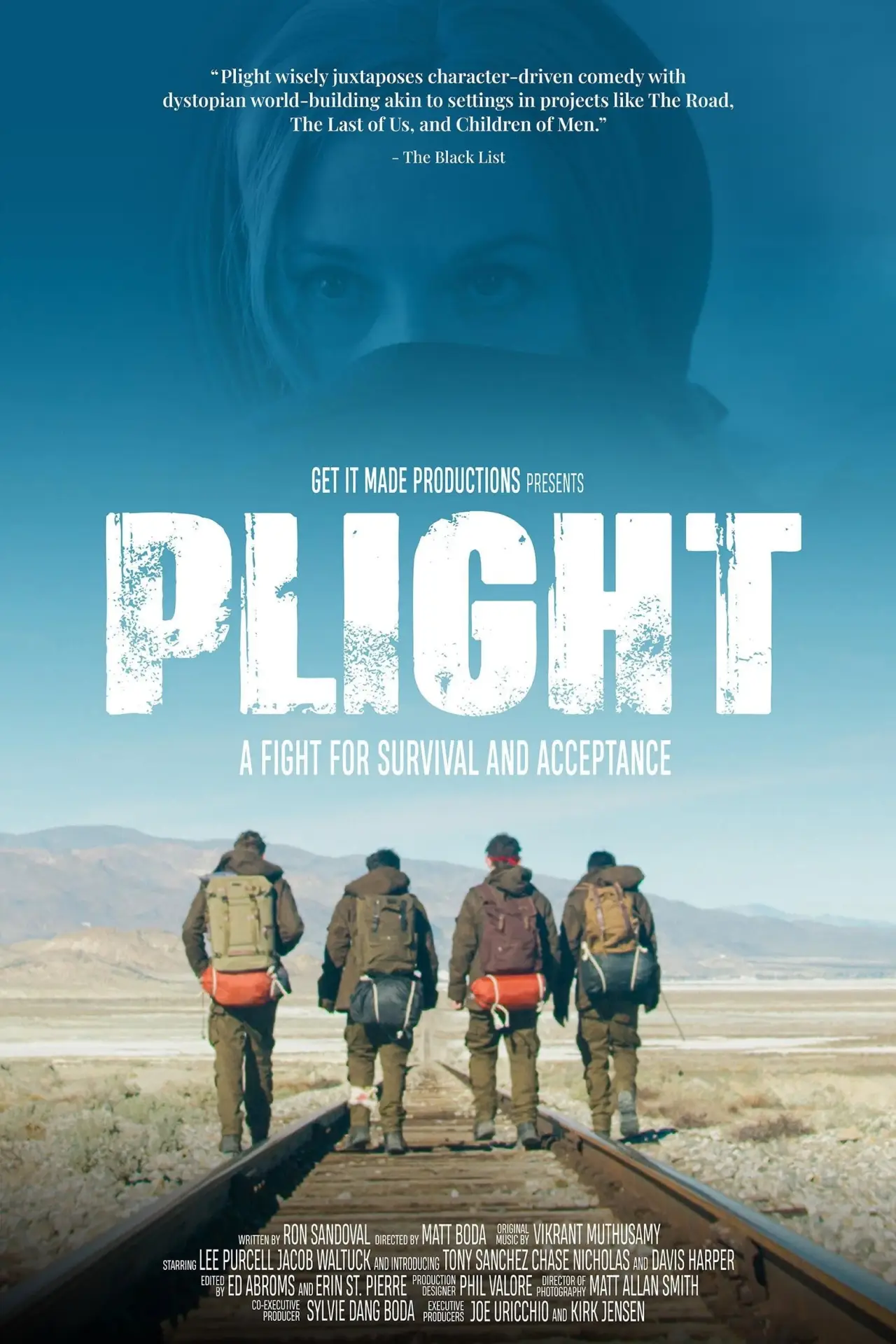Plakat filmowy "Plight"