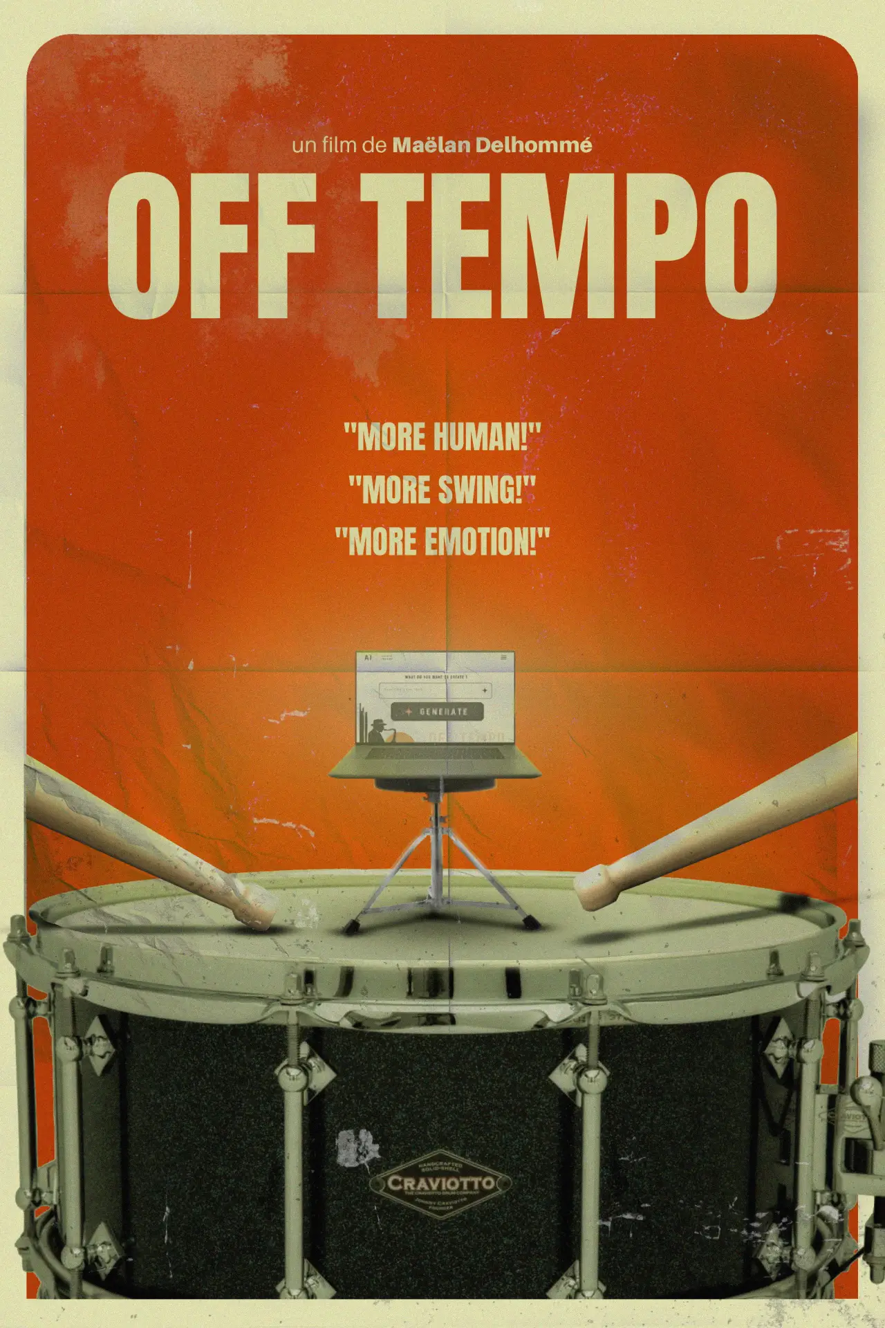 Plakat filmowy "OFF TEMPO"