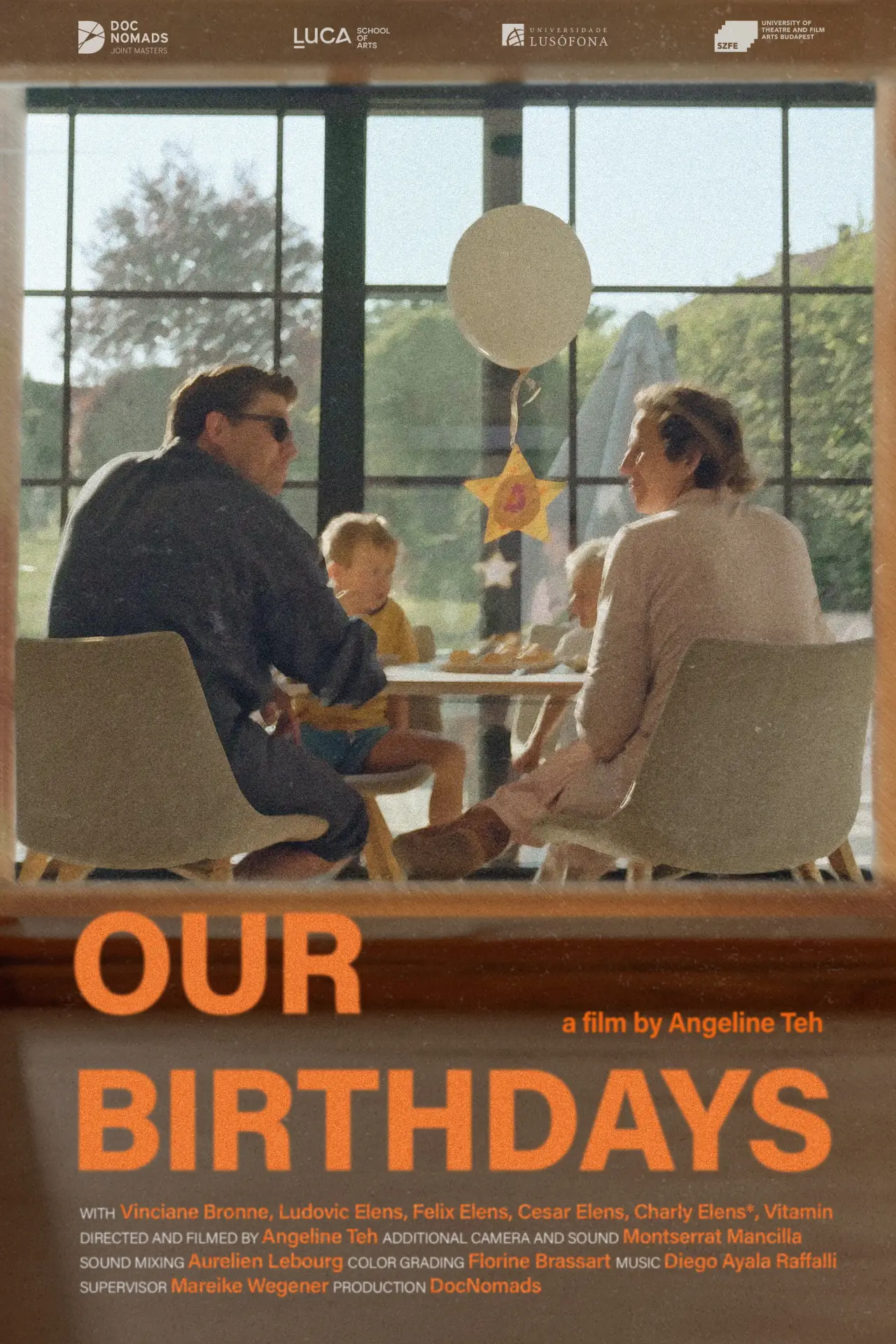 Plakat filmowy "Nos Anniversaires"