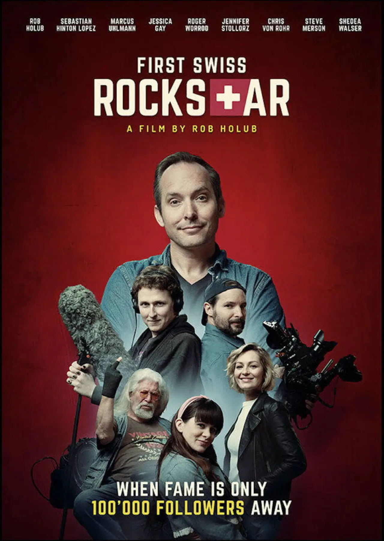 Plakat filmowy "First Swiss Rockstar"