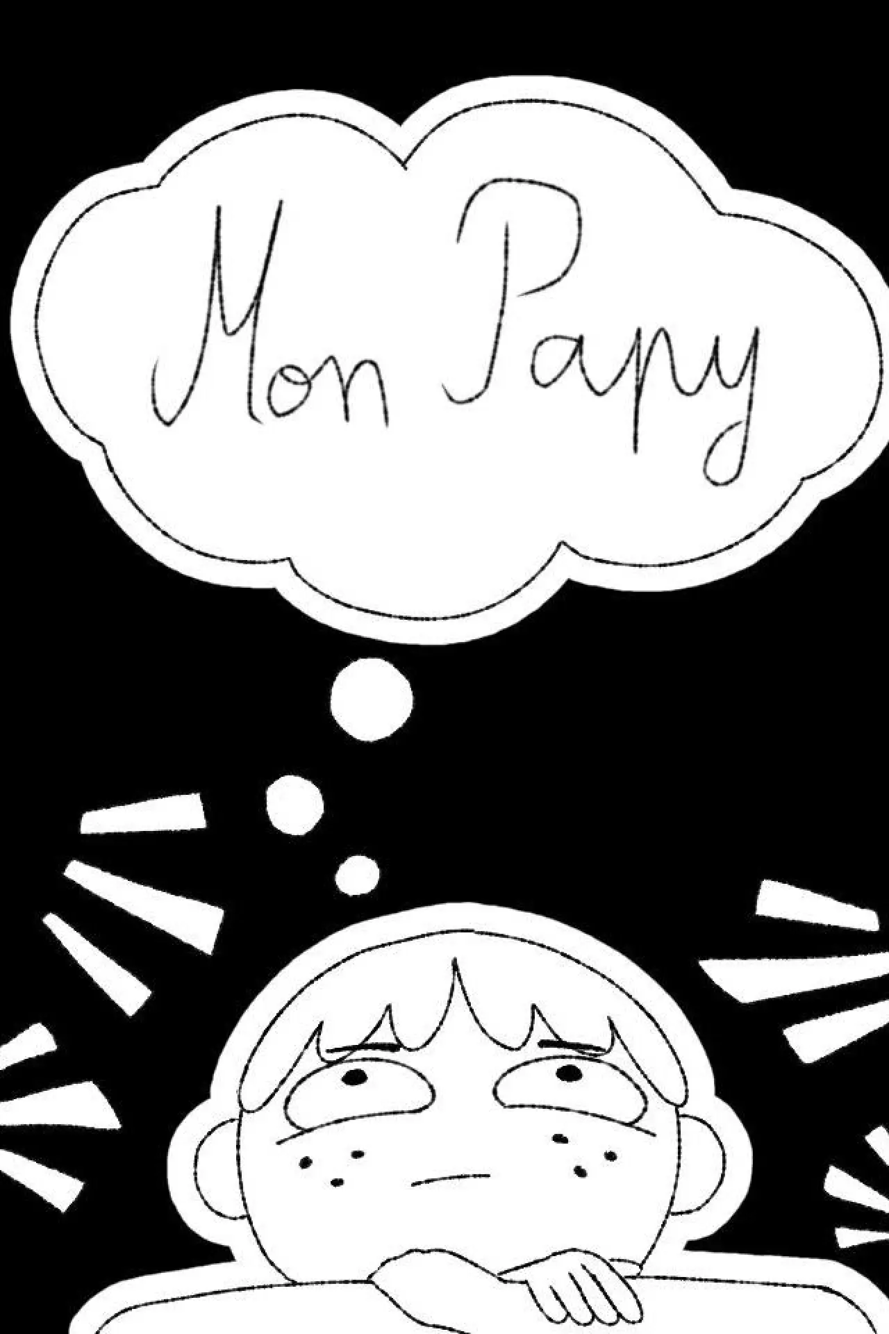 Plakat filmowy "Mon Papy"