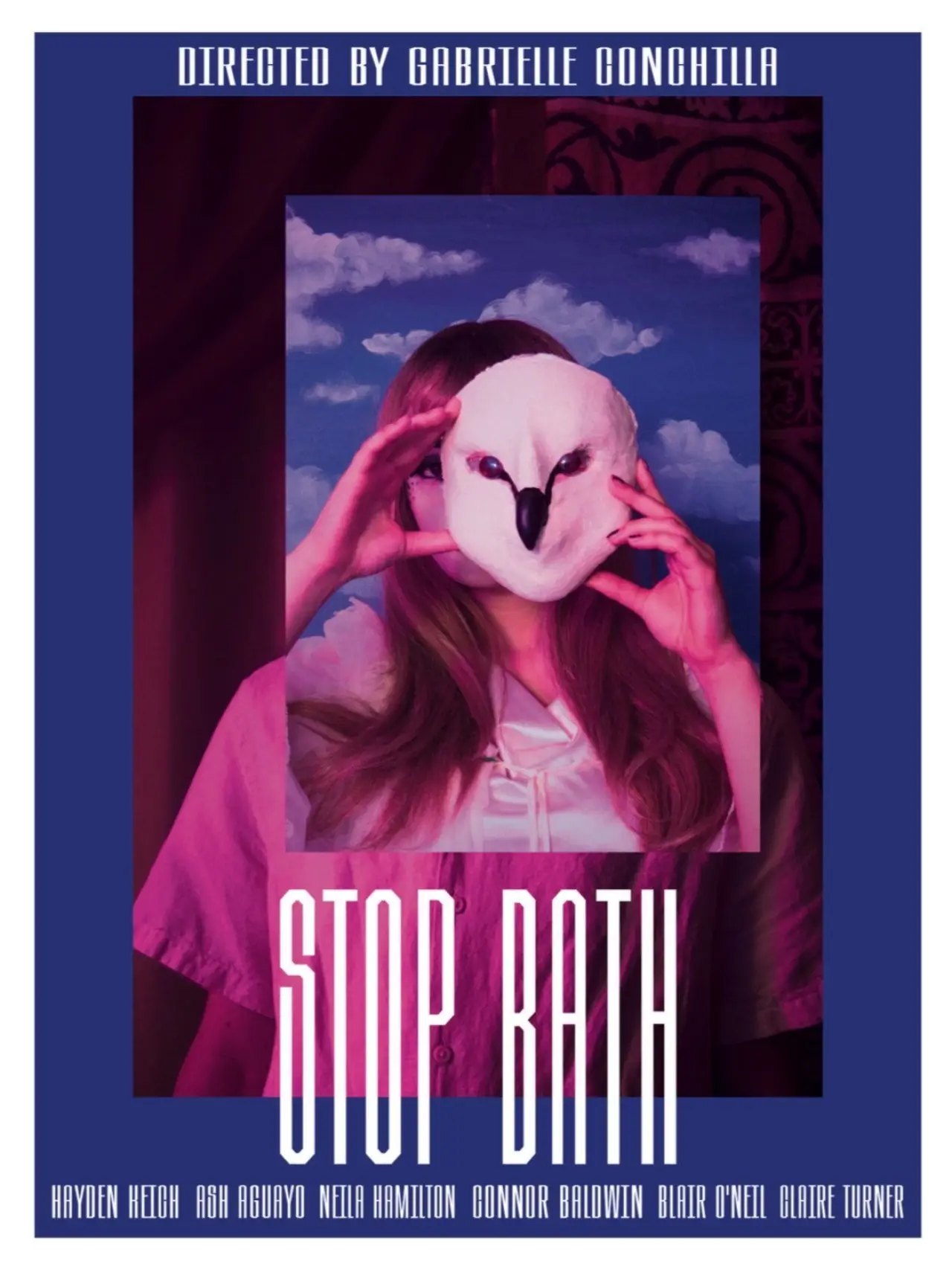 Plakat filmowy "Stop Bath"
