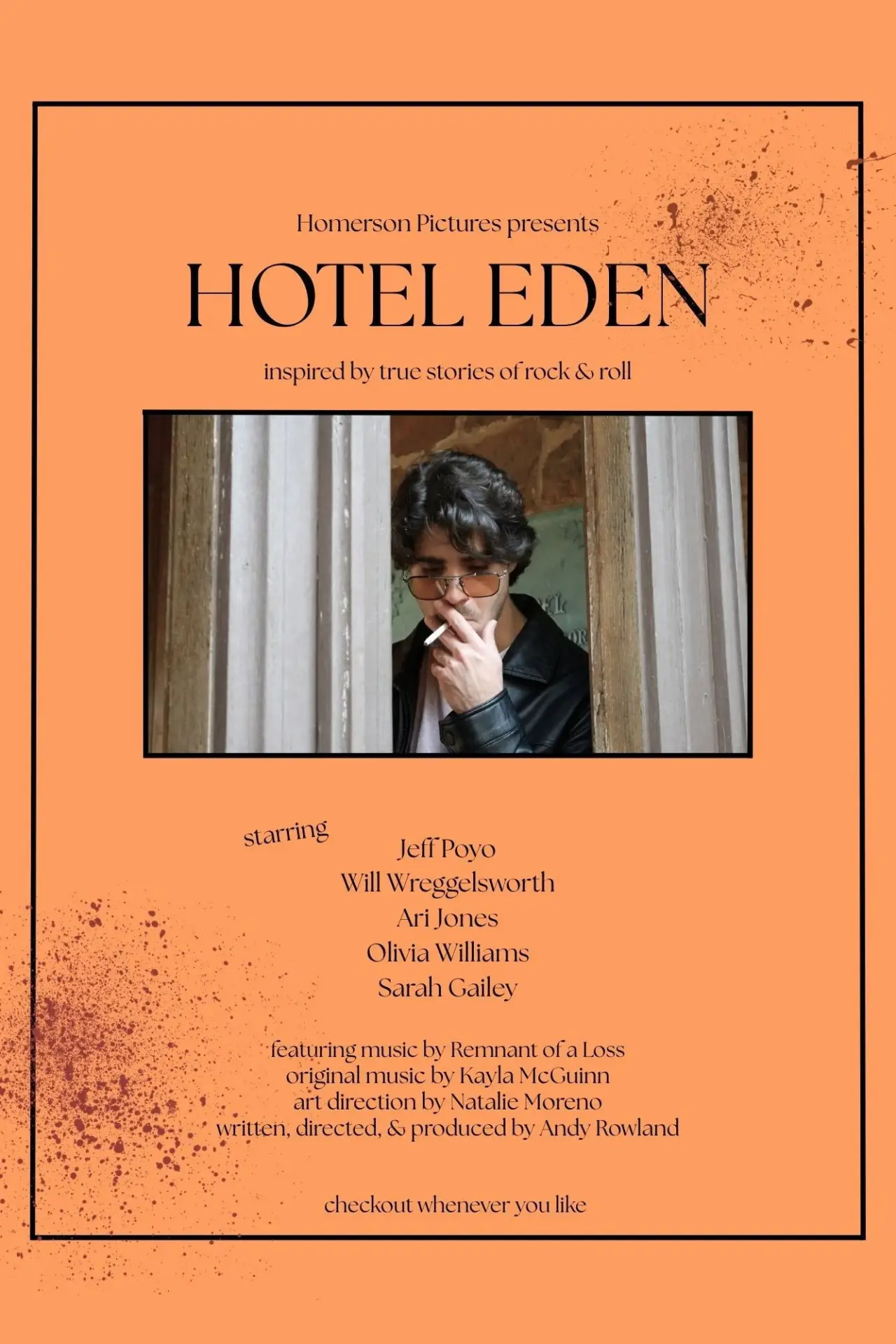 Plakat filmowy "Hotel Eden"