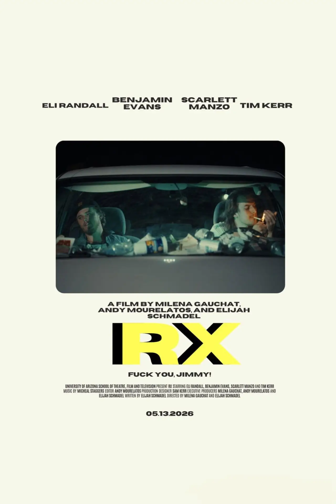 Plakat filmowy "Rx"