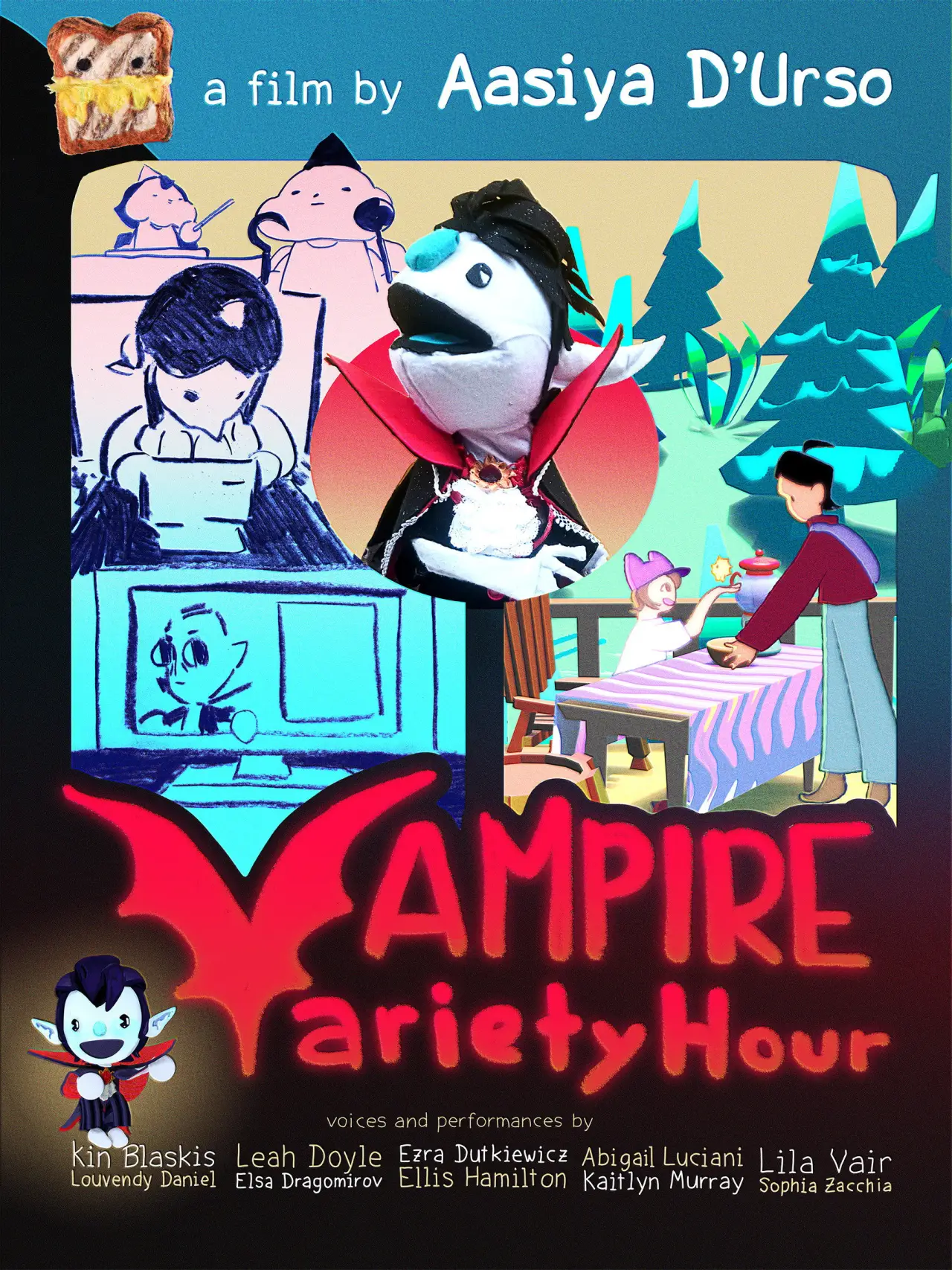 Plakat filmowy "Vampire Variety Hour"