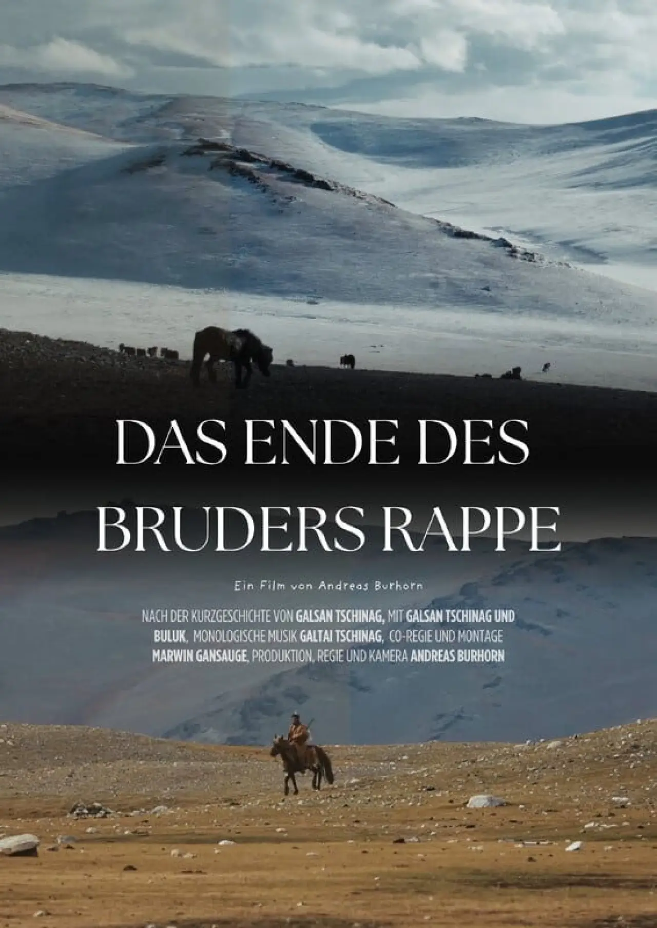 Plakat filmowy "Das Ende des Bruders Rappe"