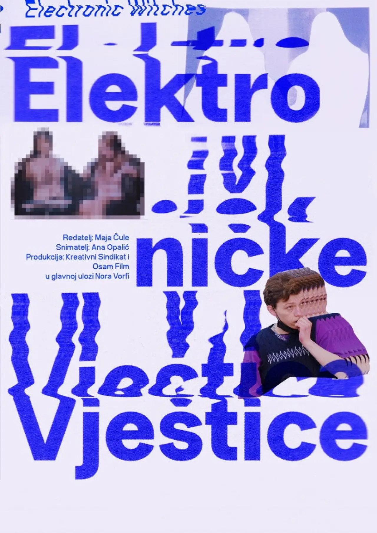 Plakat filmowy "Elektroničke vještice"
