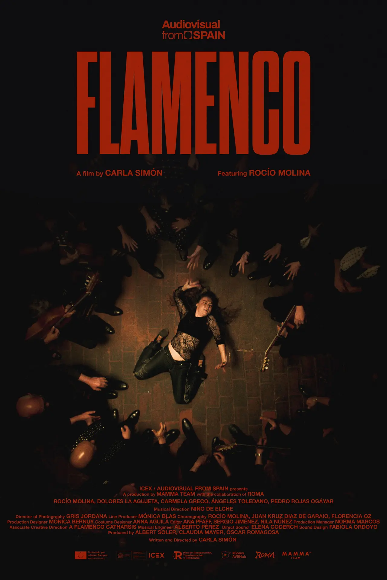 Plakat filmowy "FLAMENCO"